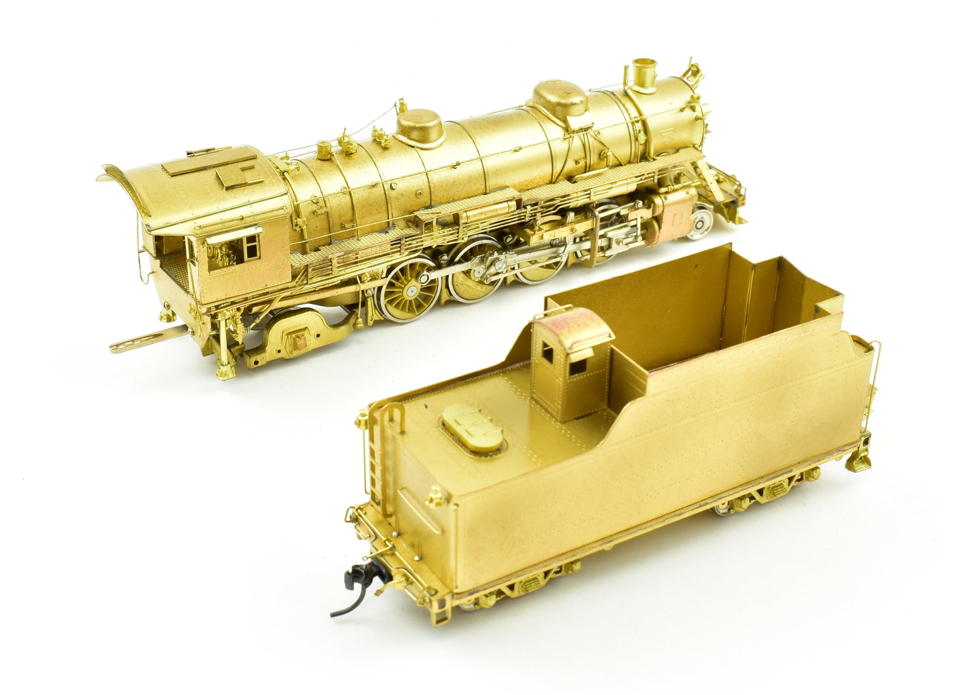 HO Scale Brass Key Imports Frisco 2-8-2 Mikado Locomotive #4000