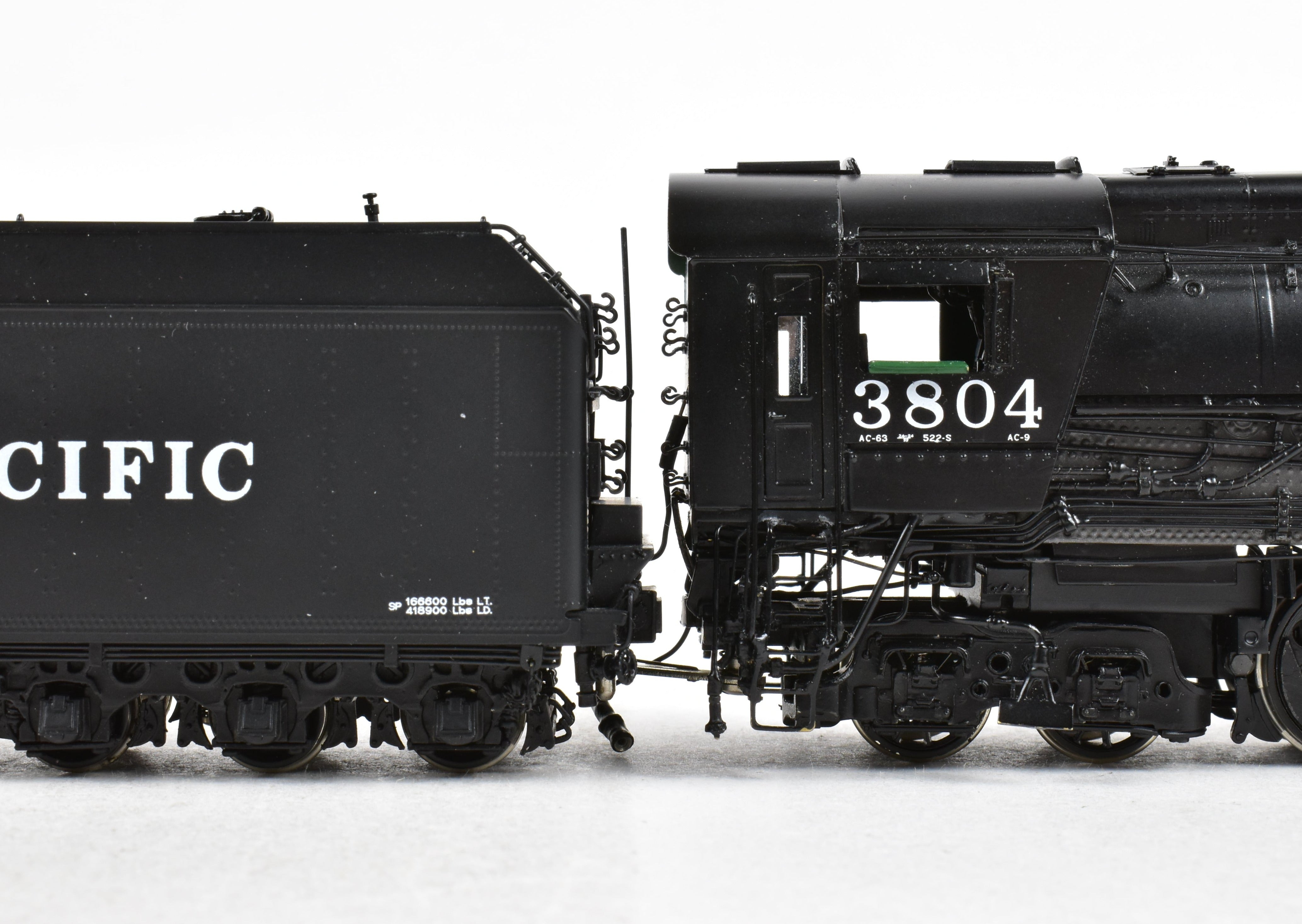 HO Scale Brass Classic SP Southern Pacific AC - 9 2 - 8 - 8 - 4 Oil Version #3804 by Key Imports