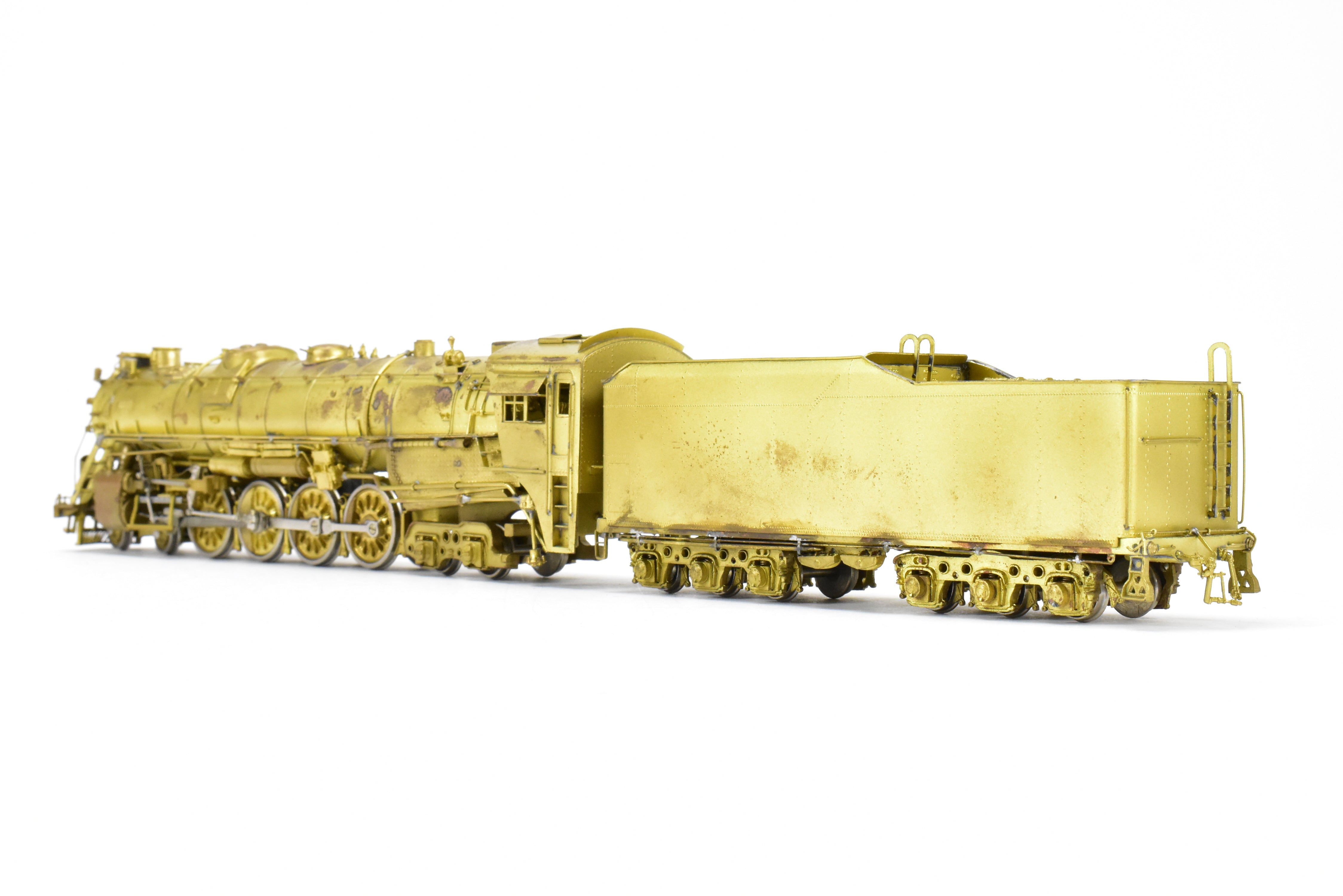 HO Scale Brass Key Imports D&RGW - Denver & Rio Grande Western M-68 4-8-4 Northern Model Train for Collectors
