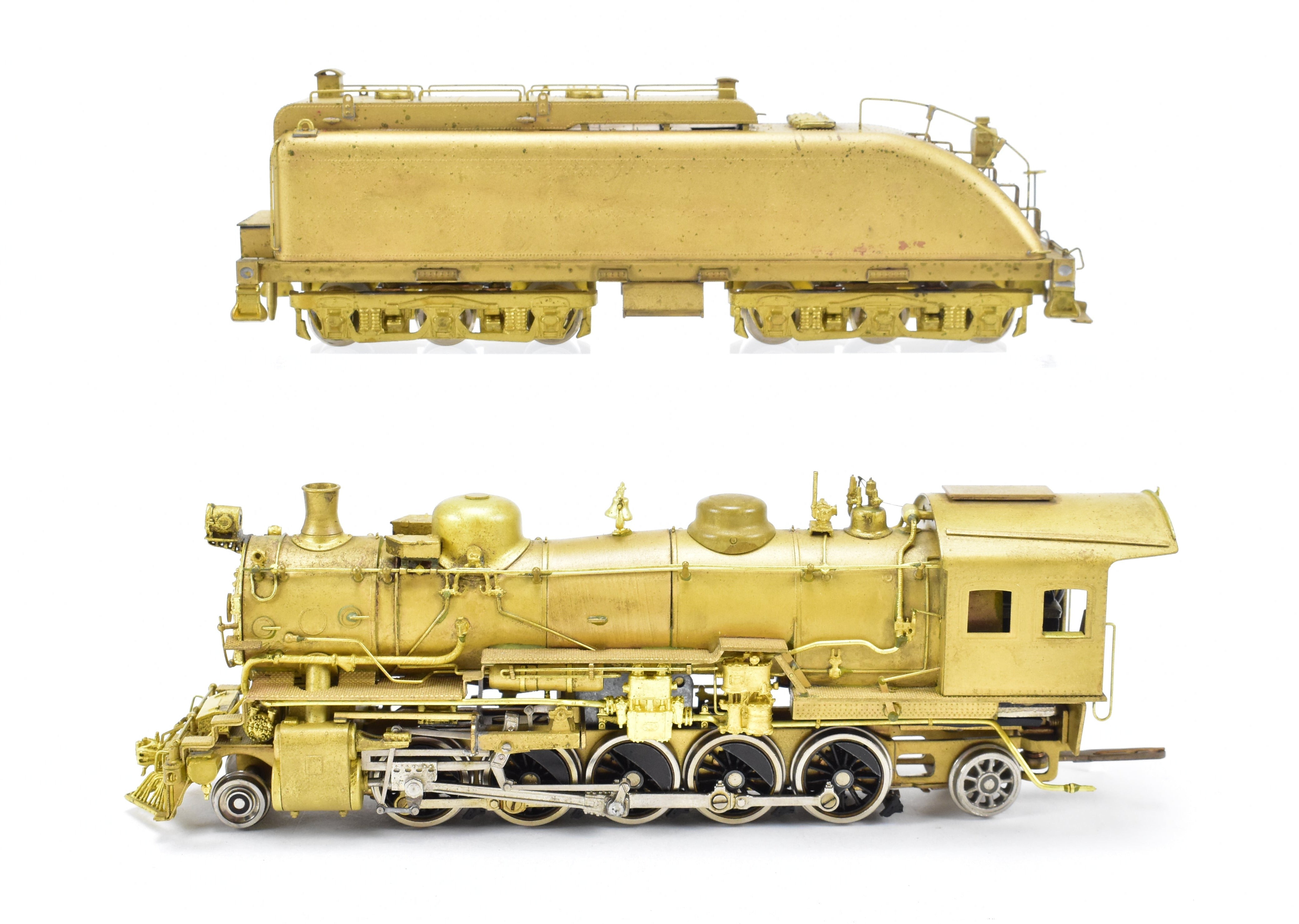 HO Scale Brass Model Train by Westside Model Co., Representing ATSF - Santa Fe 1600 Class TTT 2 - 10 - 2, Complete with REBOXX Box and Foam