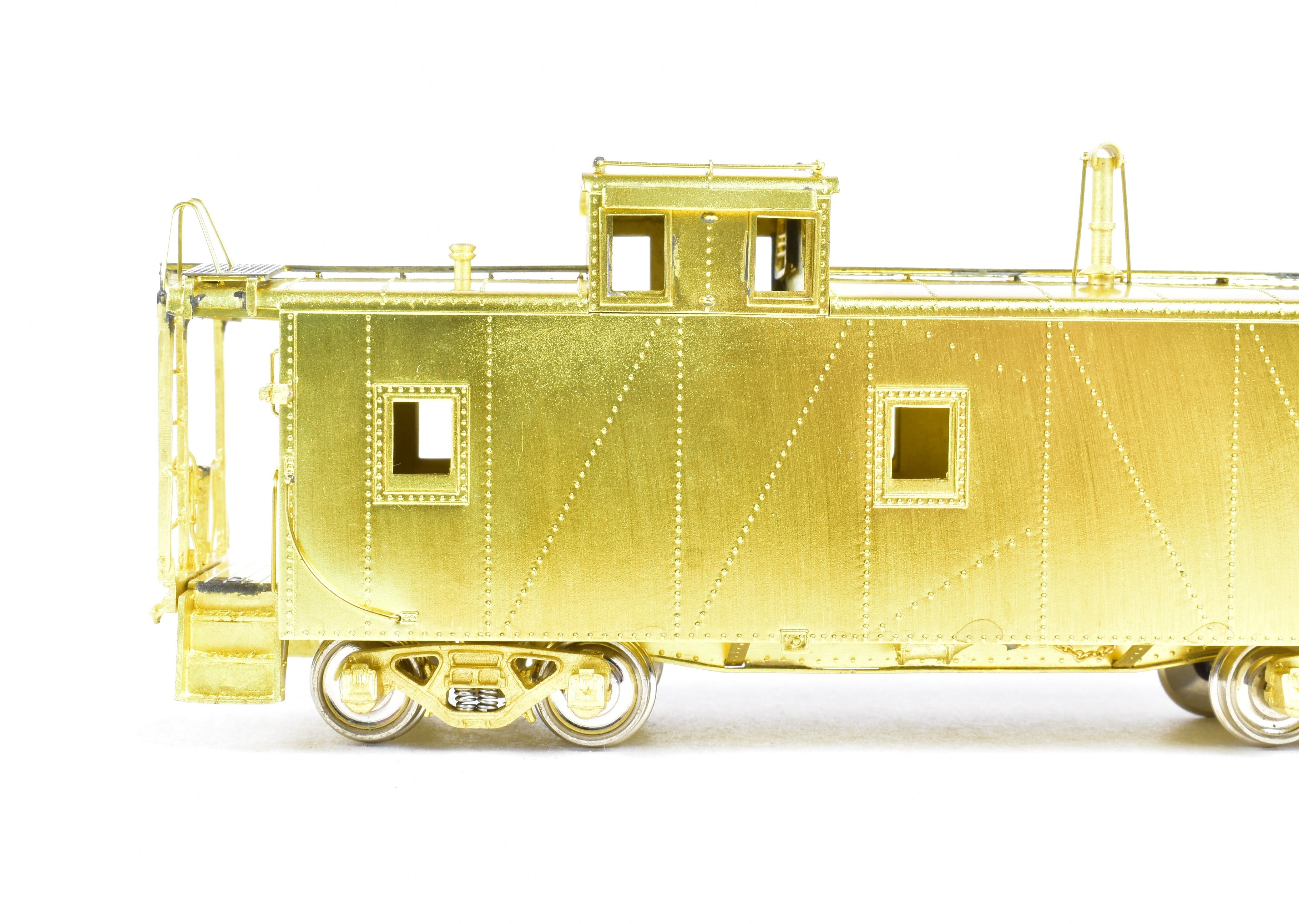 HO Scale Brass OMI - Overland Models, Inc. Missouri Pacific Steel Caboose with Rivets, Model Numbers Ranging from #1016 to #1050