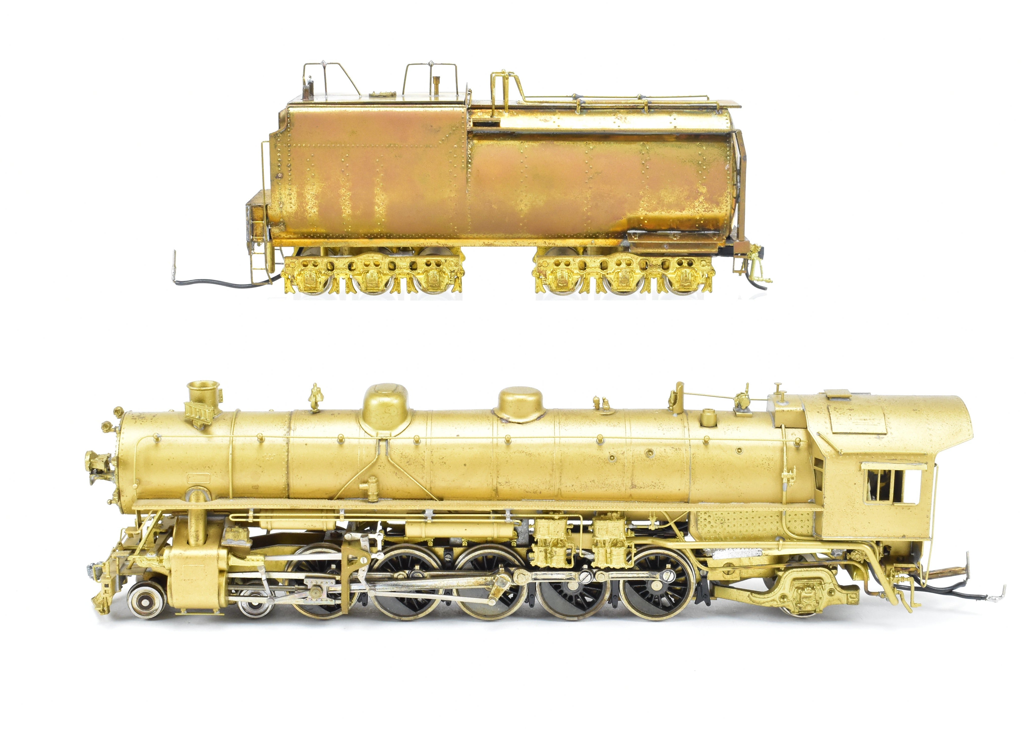 HO Scale Brass Union Pacific 4-10-2 Model by Westside with Modified Tender (AS-IS)