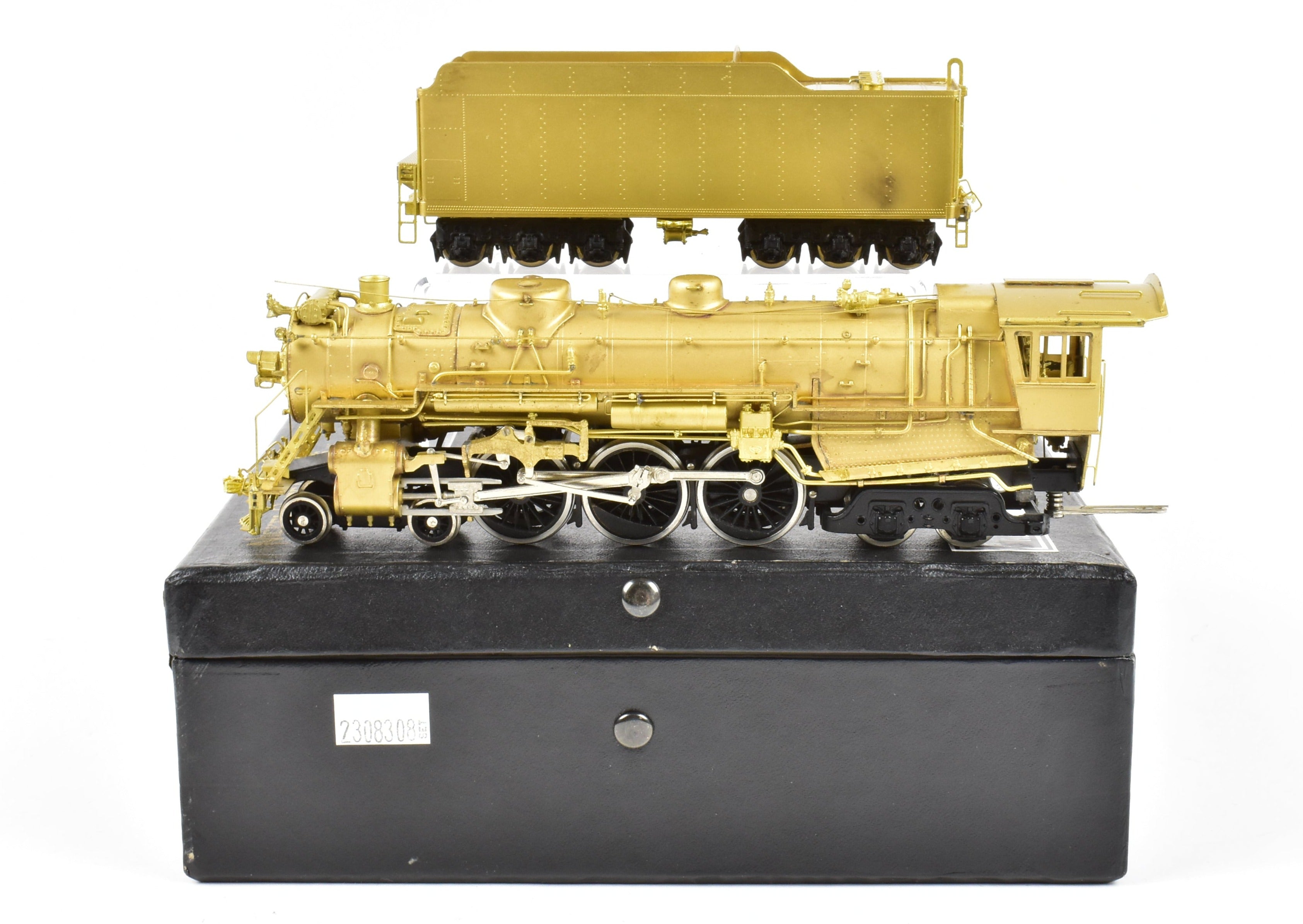 HO Scale Brass 4-6-4 Standard Hudson S-Class 3000 NPP Nickel Plated Model