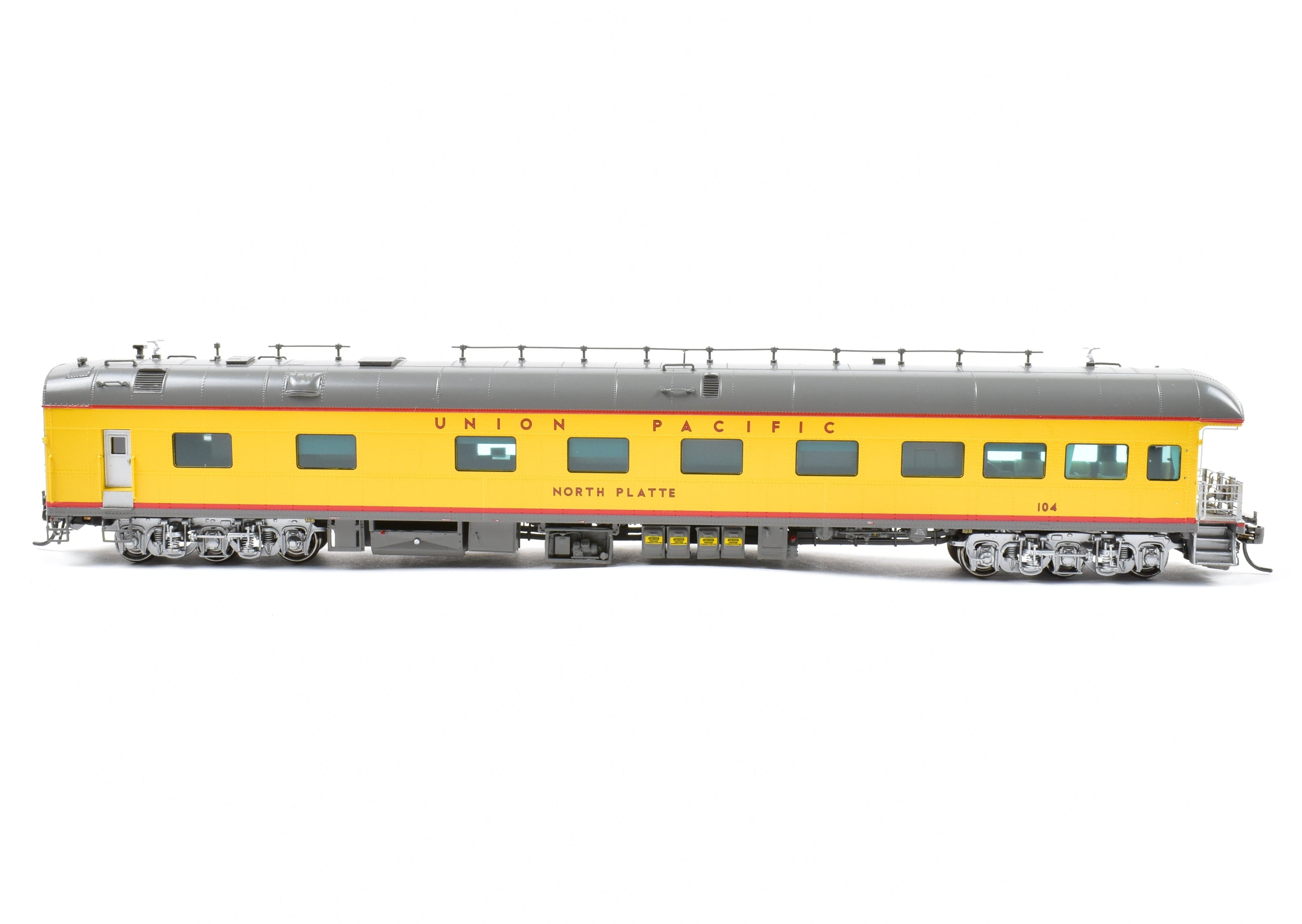 HO Scale Brass Union Pacific North Platte Business Car FP No. 104 by OMI
