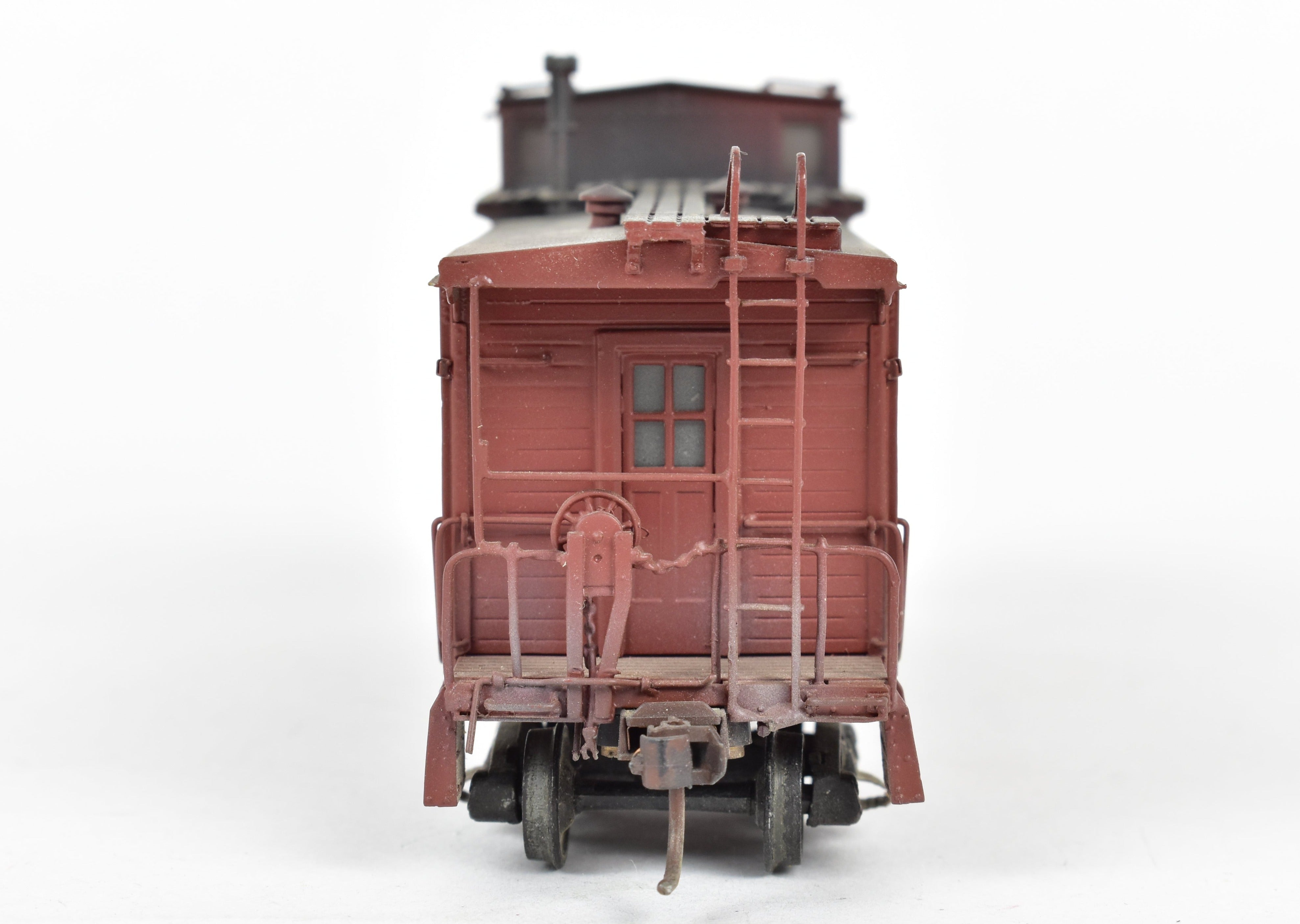 HO Scale Brass OMI - Overland Models, Inc. Custom Painted CRI&P - Rock Island Wood Caboose Model #17719