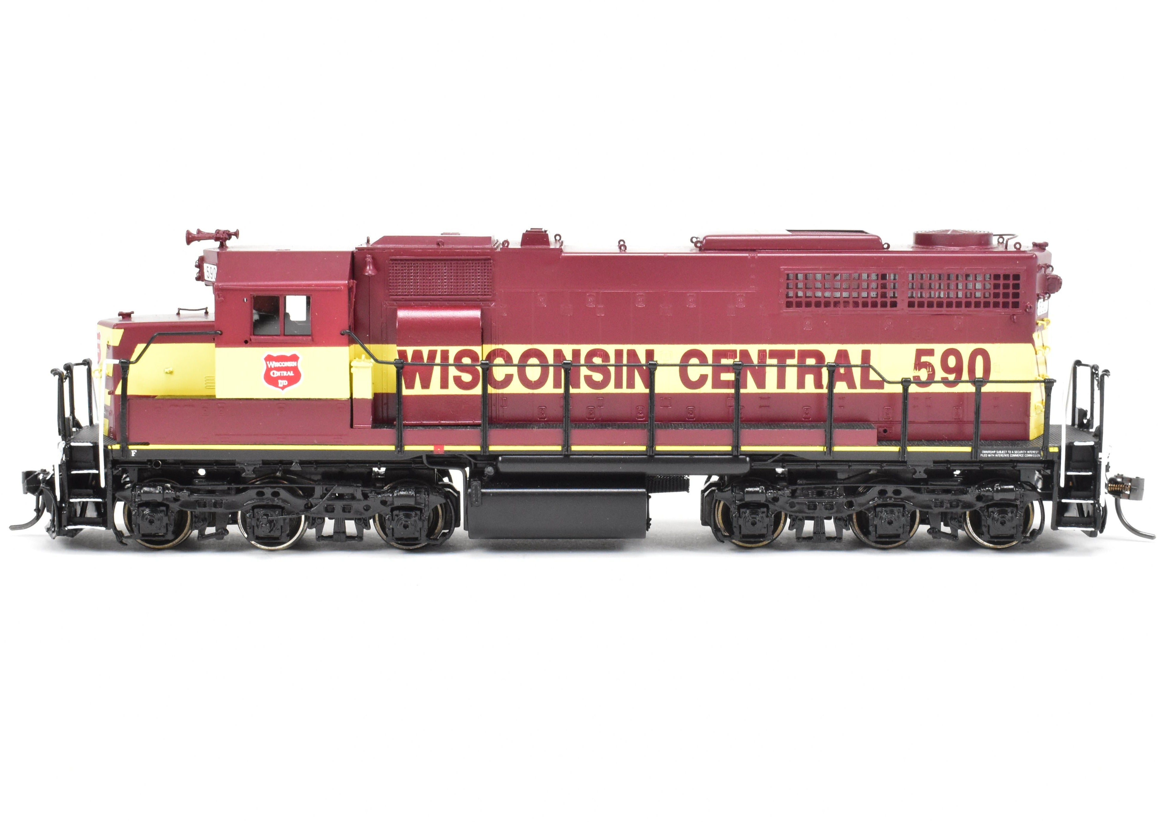 HO Brass OMI - Overland Models, Inc. WC Wisconsin Central EMD SDL39 Factory Painted #590