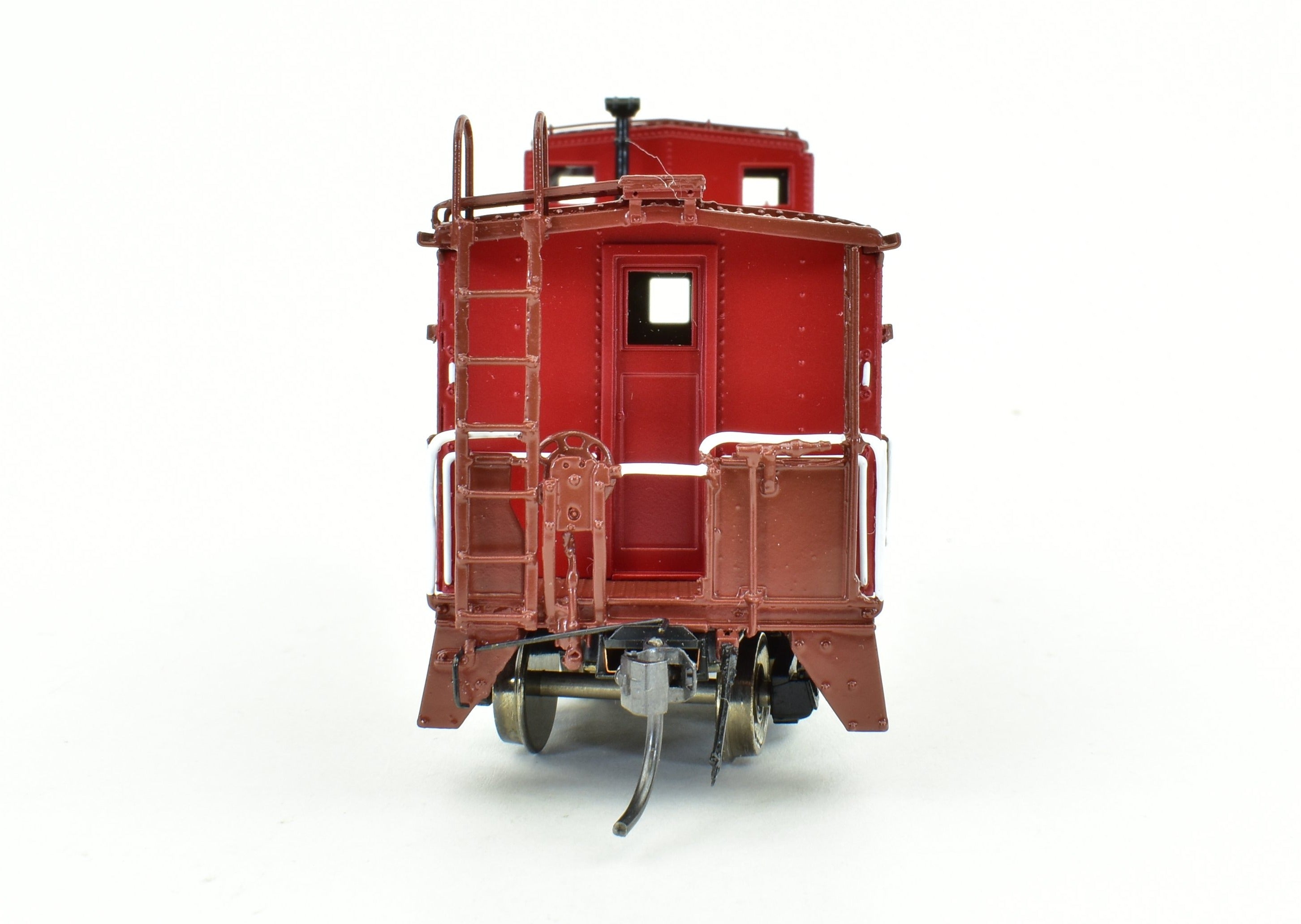 HO Scale Brass Canadian Pacific Steel Caboose by Overland Models, Inc. (OMI), Factory Painted with #437301 Decoration
