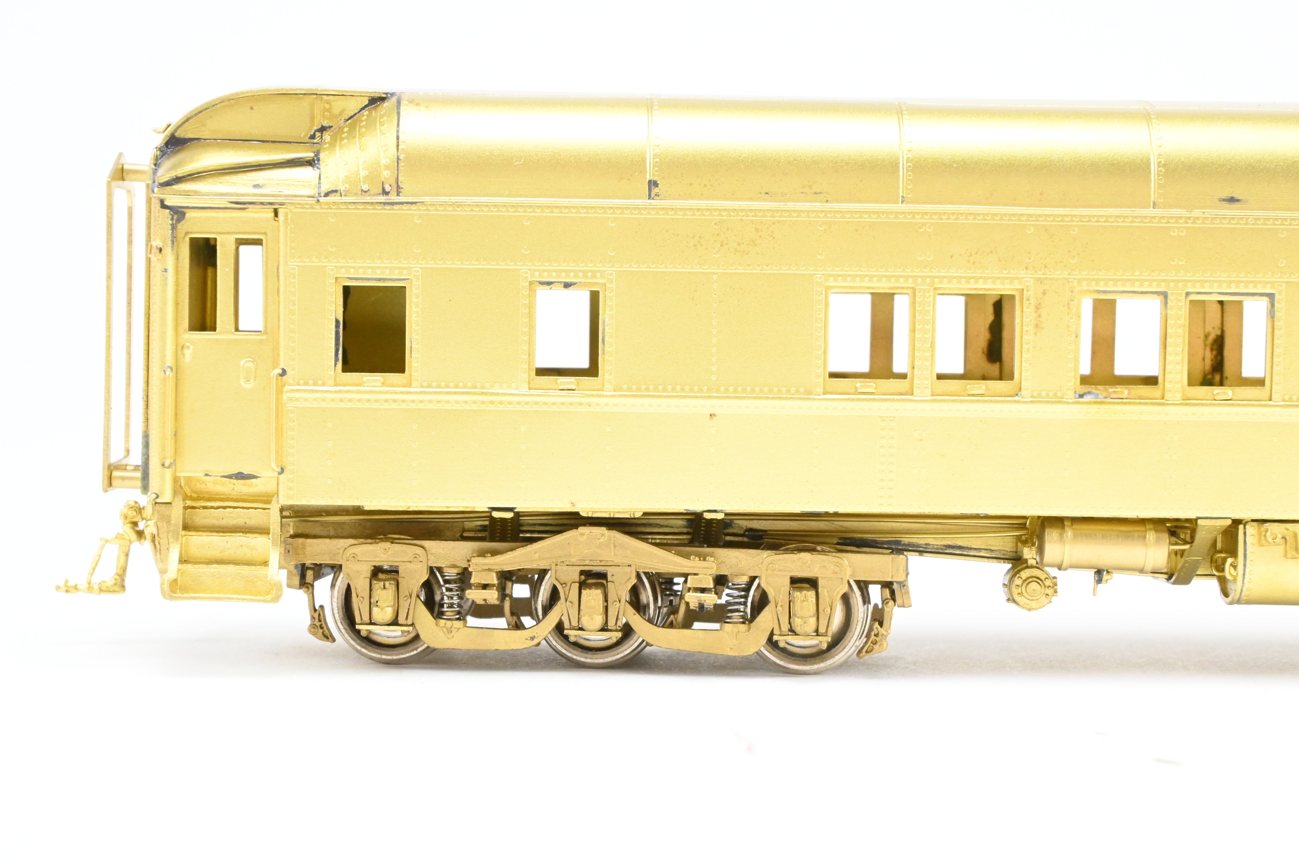 HO Scale Brass Precision Scale Co. Model of Various Roads Pullman Heavyweight 12-Section Sleeper Plan 2411 Featuring Mechanical Air Conditioning