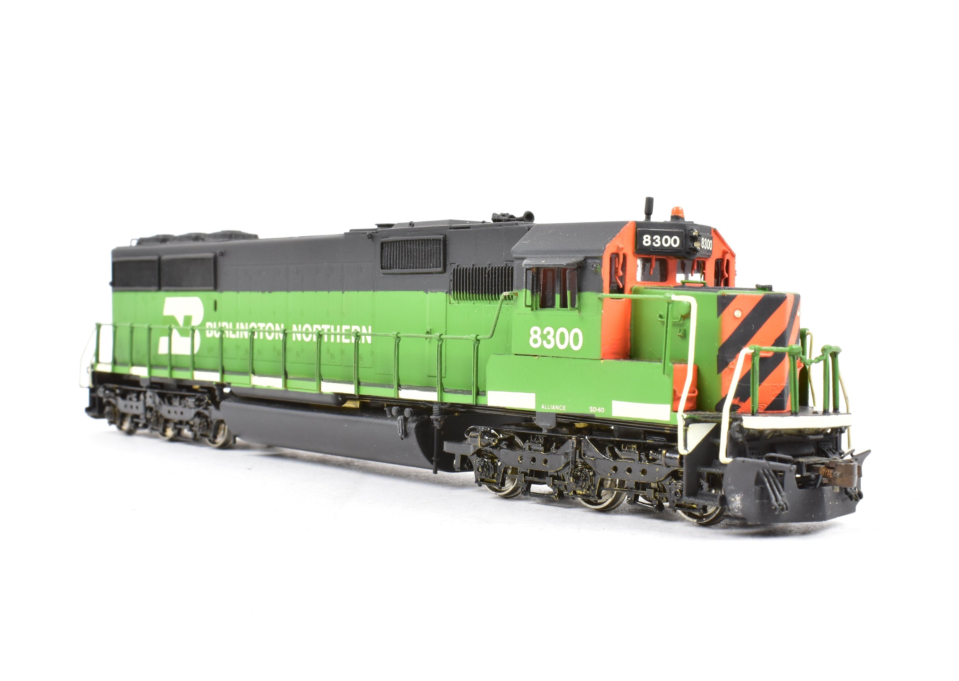 HO Scale Brass Locomotive Model - Overland Models, Inc. (OMI) Burlington Northern SD60 CP No. 8300