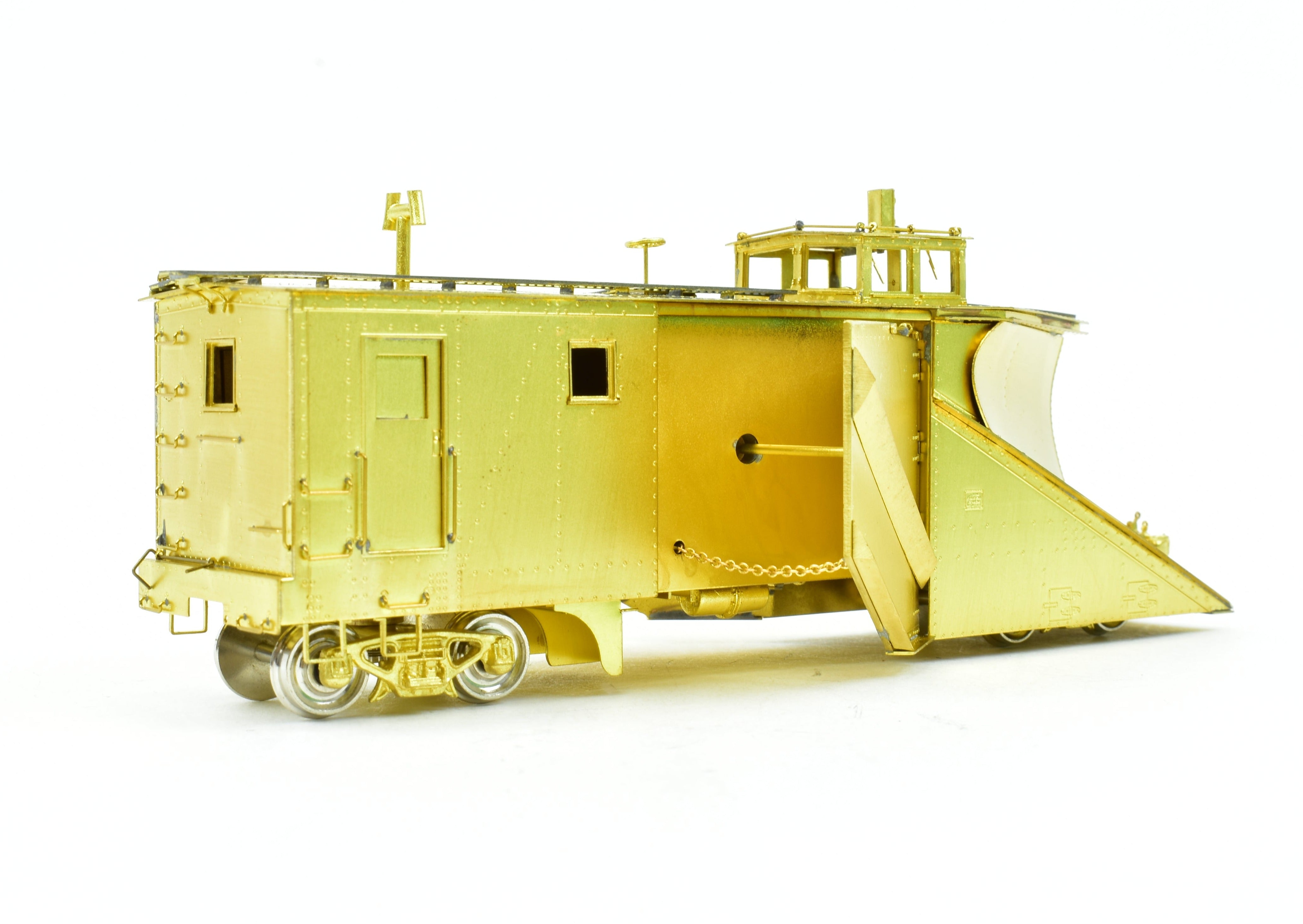 HO Brass OMI Single Track Russell Snowplow C&NW #262763