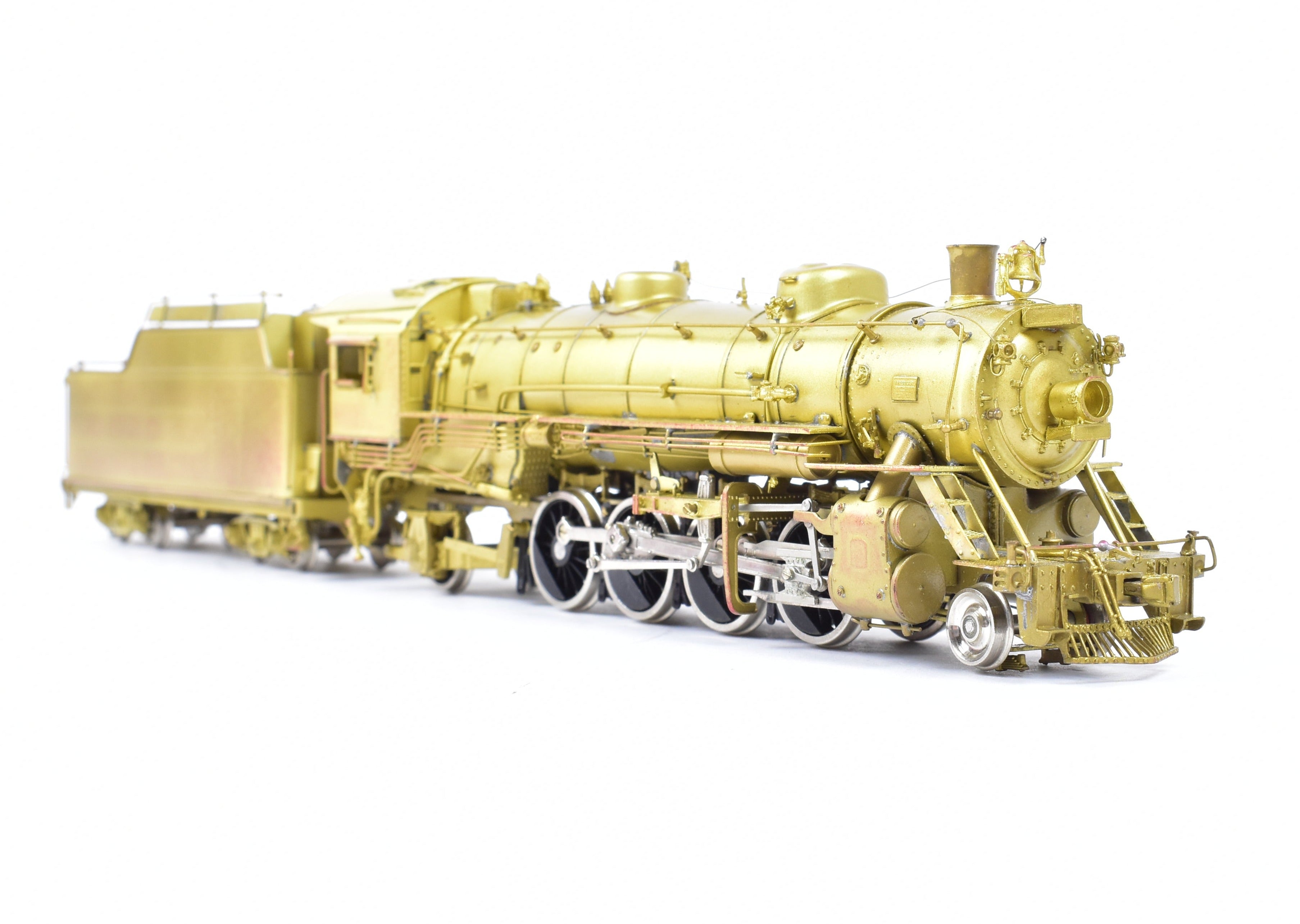 HO Scale Brass Model Train - Key Imports GTW Grand Trunk Western 3700 2-8-2 Mikado Engine