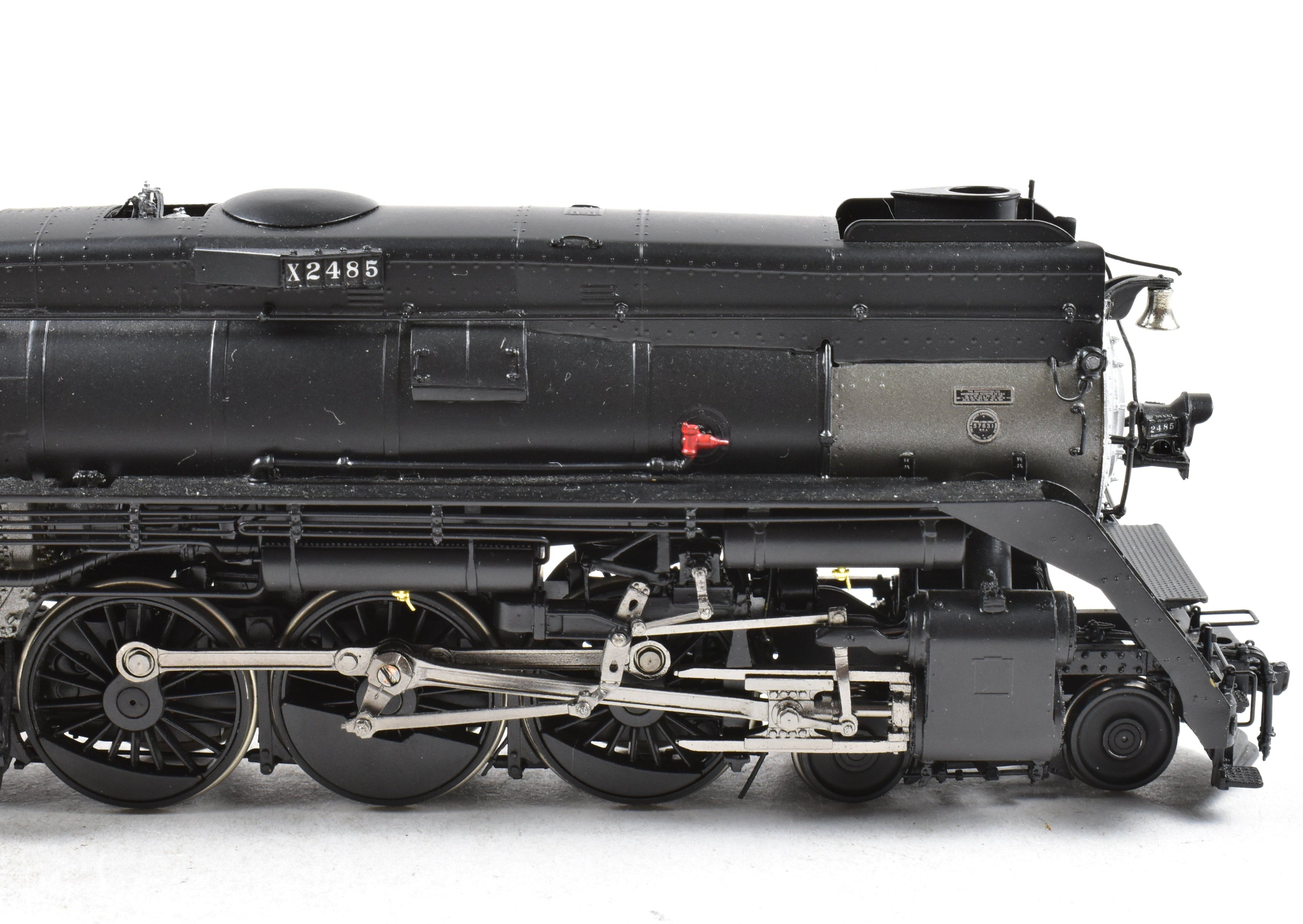 HO Scale Brass GPM Southern Pacific Class P - 10 4 - 6 - 2 FP Locomotive No. 2485