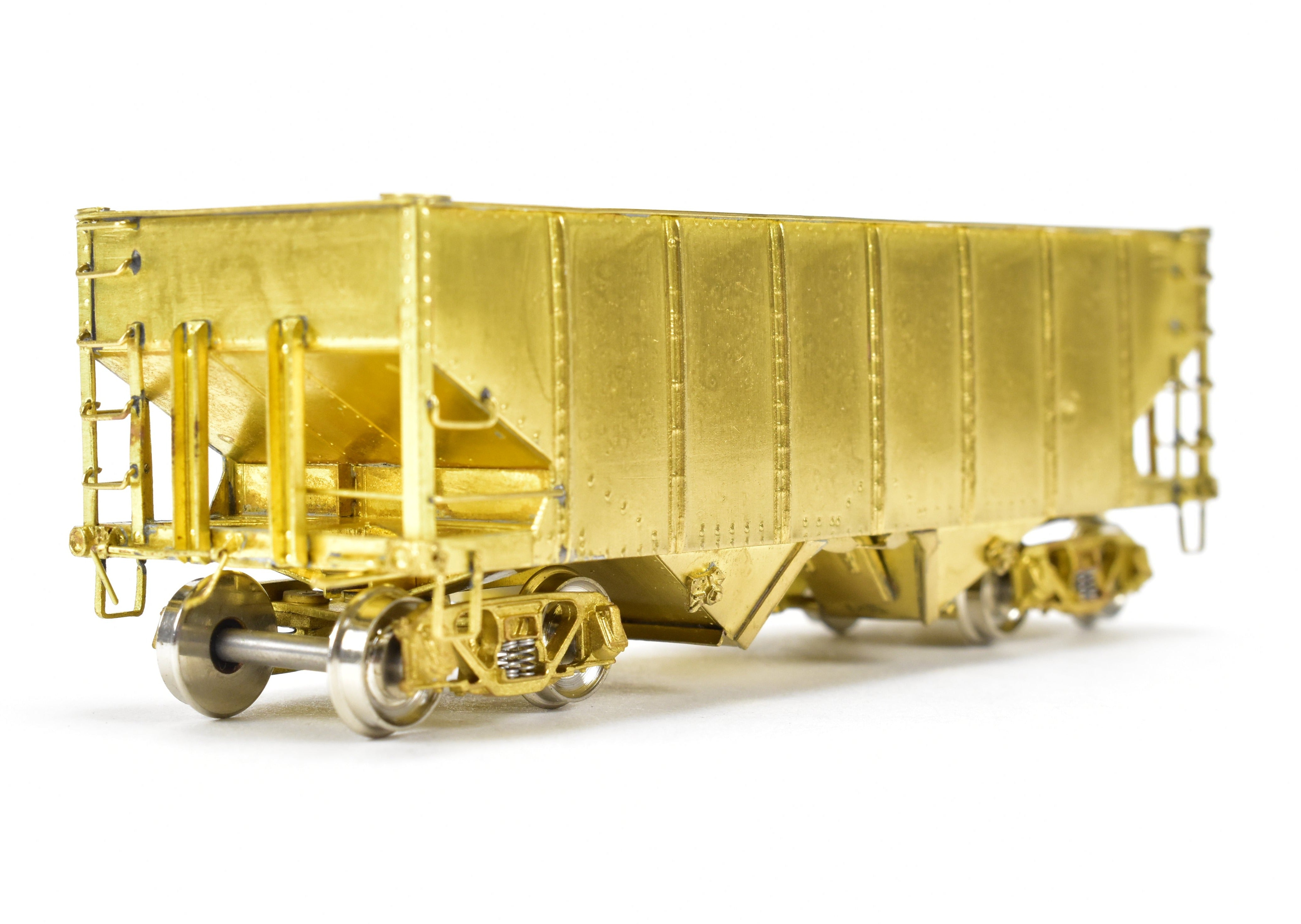 HO Brass OMI - Overland Models' Modified USRA 2-Bay Hopper Cars