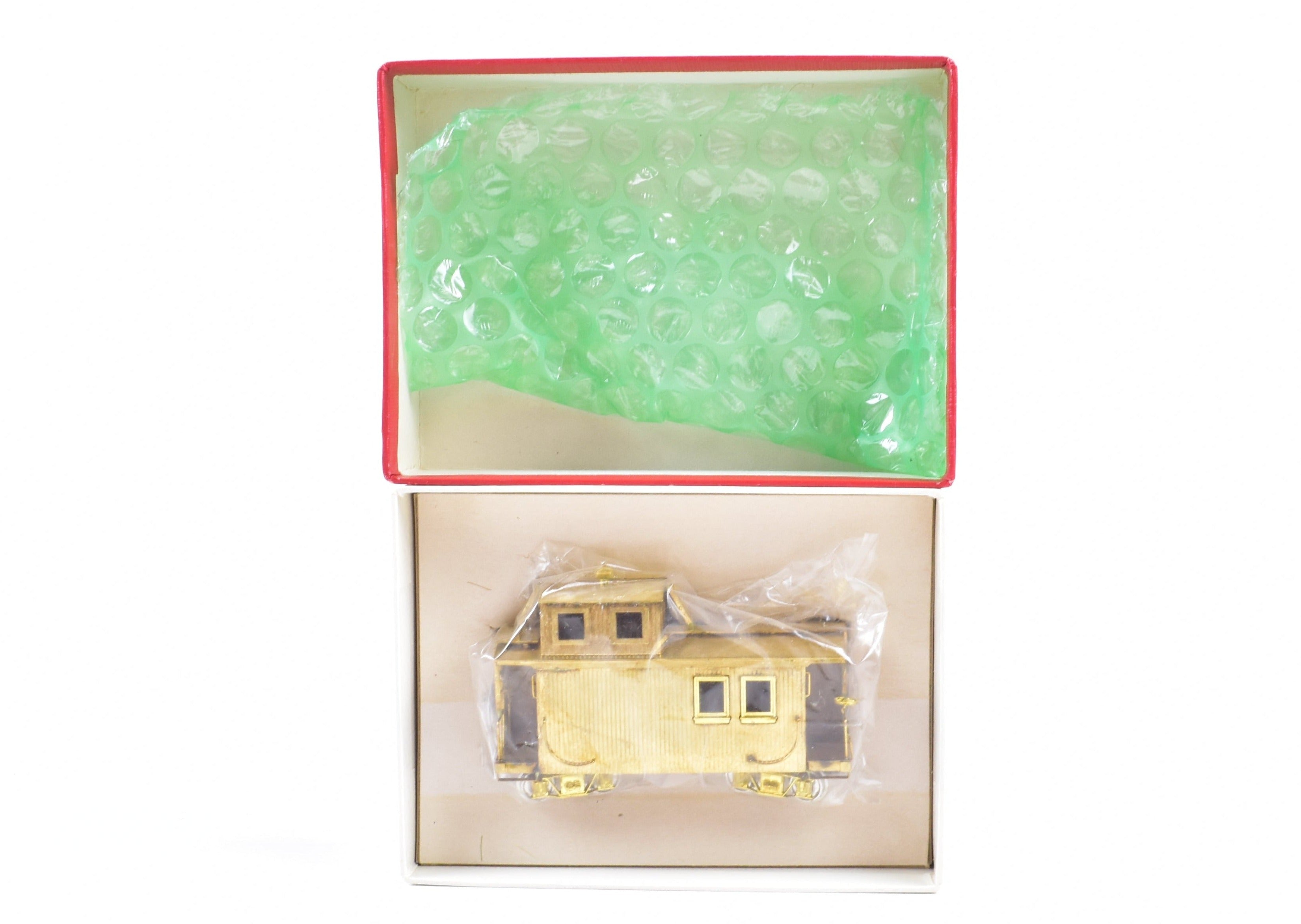HOn3 Scale Brass Model Train Caboose by Westside Model Co. - Florence and Cripple Creek #5, Ideal for Model Railroading Enthusiasts