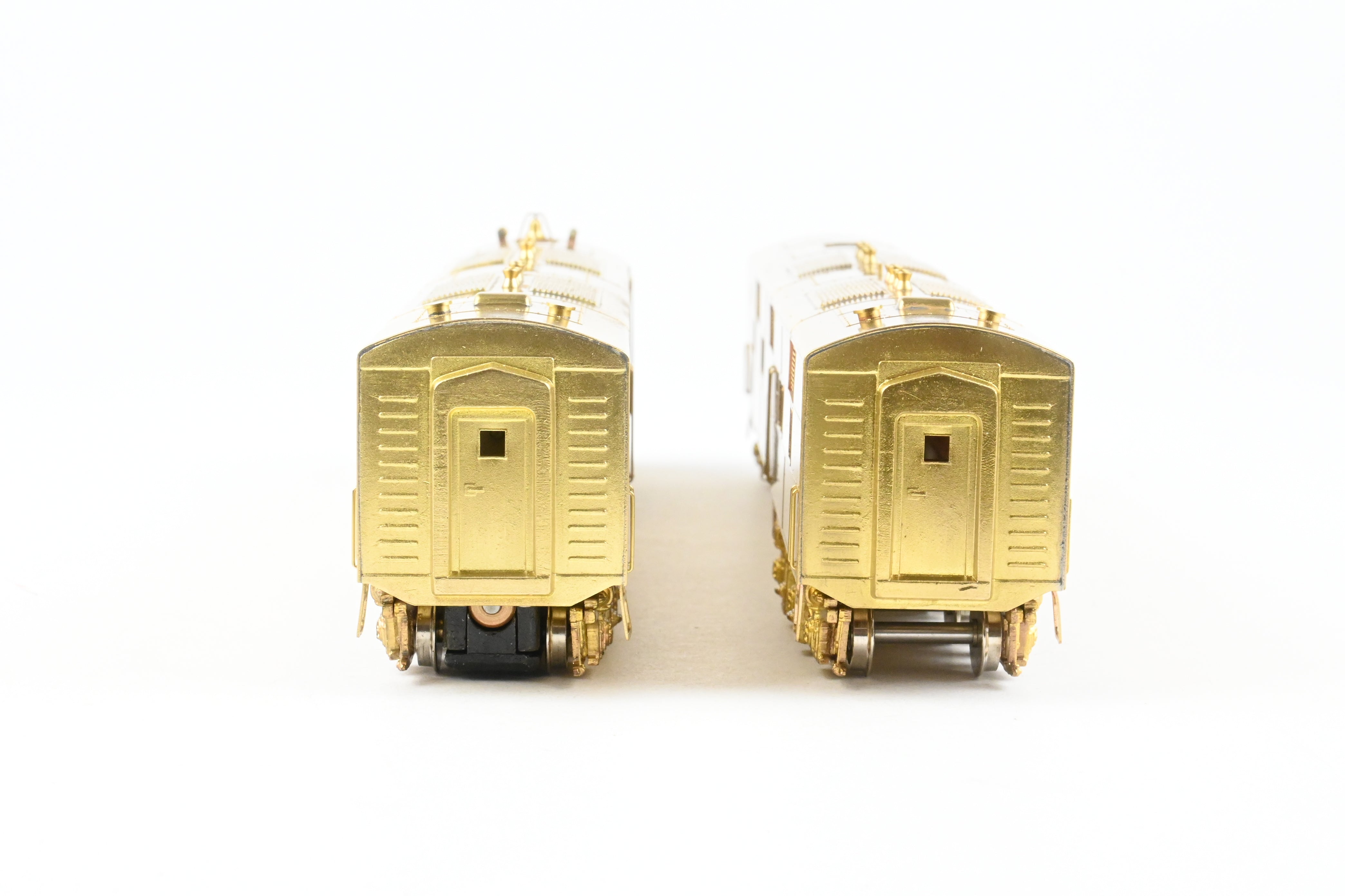 HO Scale Brass Hallmark Model Train Sets of Various Roads - EMD E3/6 A/B Set with Powered A Unit and Unpowered B Unit