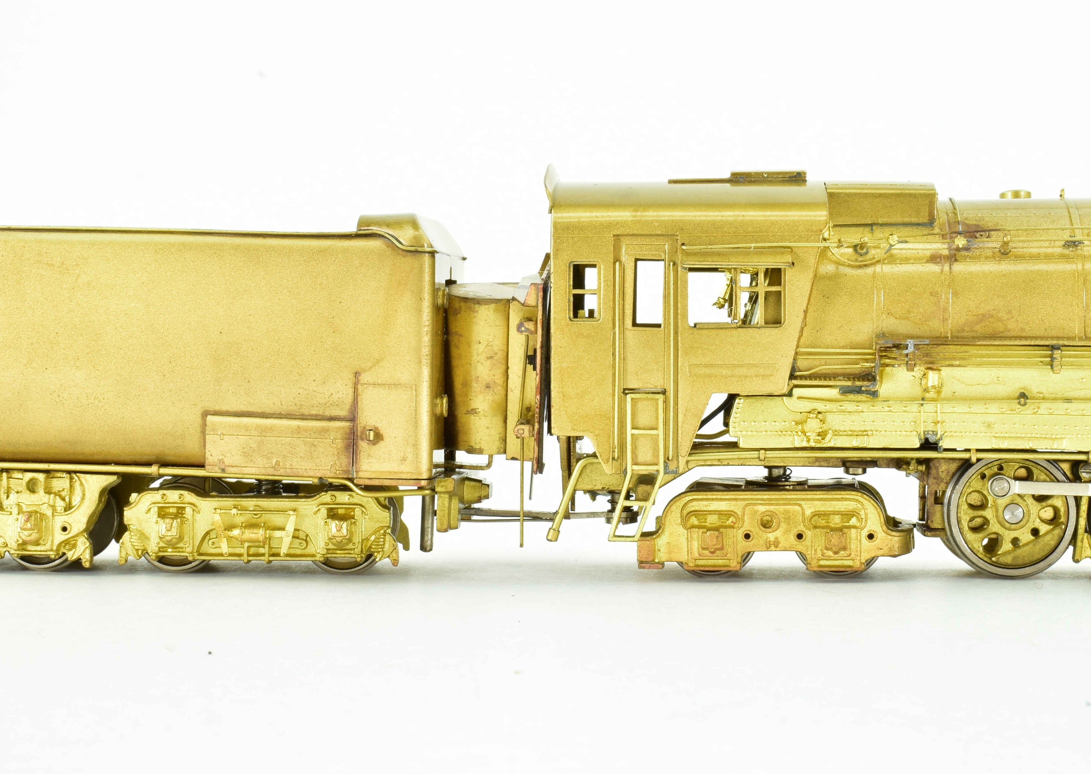 HO Scale Brass Model Train - Westside Model Co. DM&IR - Duluth, Missabe, & Iron Range 2-8-8-4 Yellowstone M-4 Steam Locomotive with Caboose