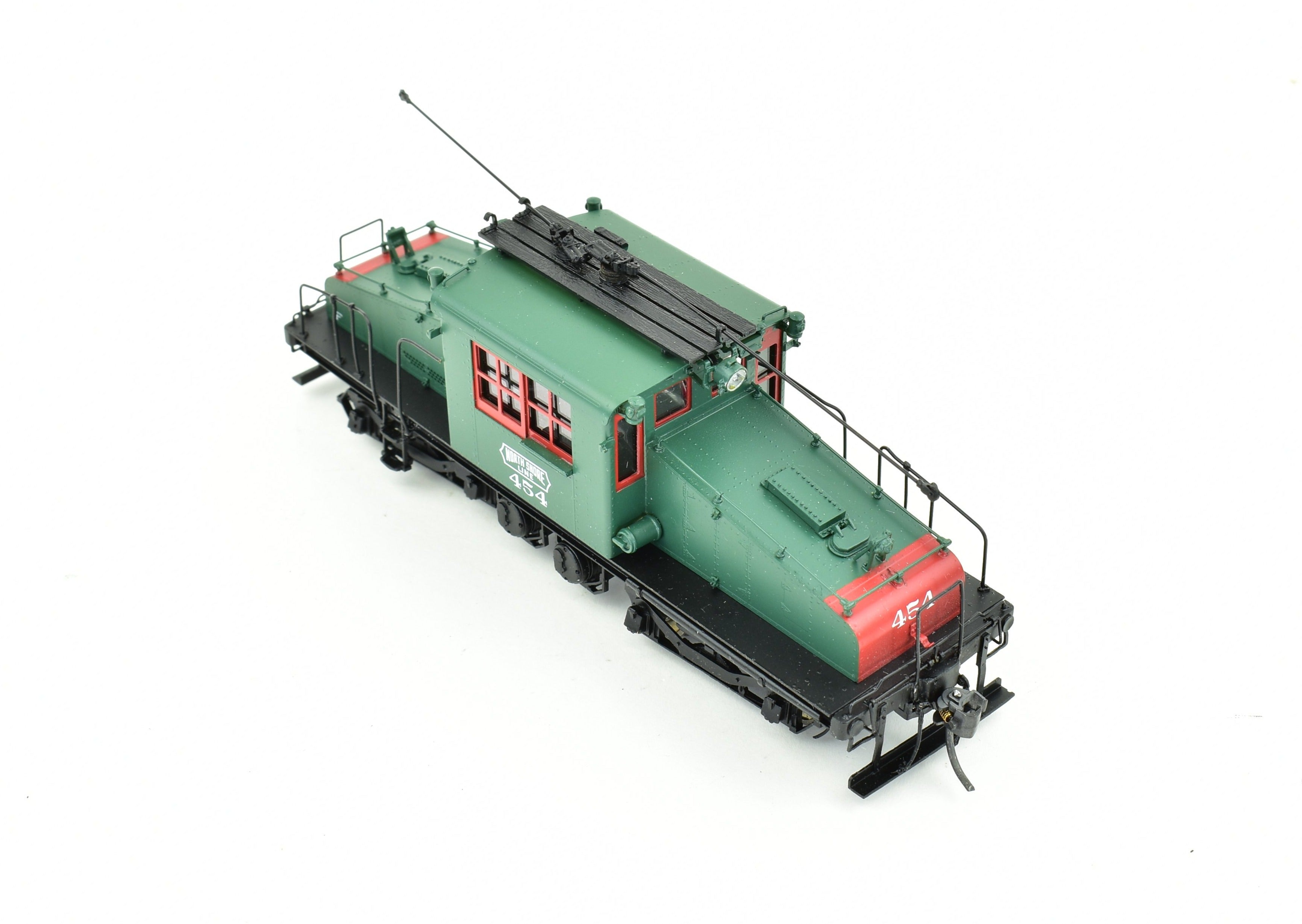 HO Scale Brass CNS&M North Shore Line GE - ALCO Steeple Cab Electric #454 FP Model