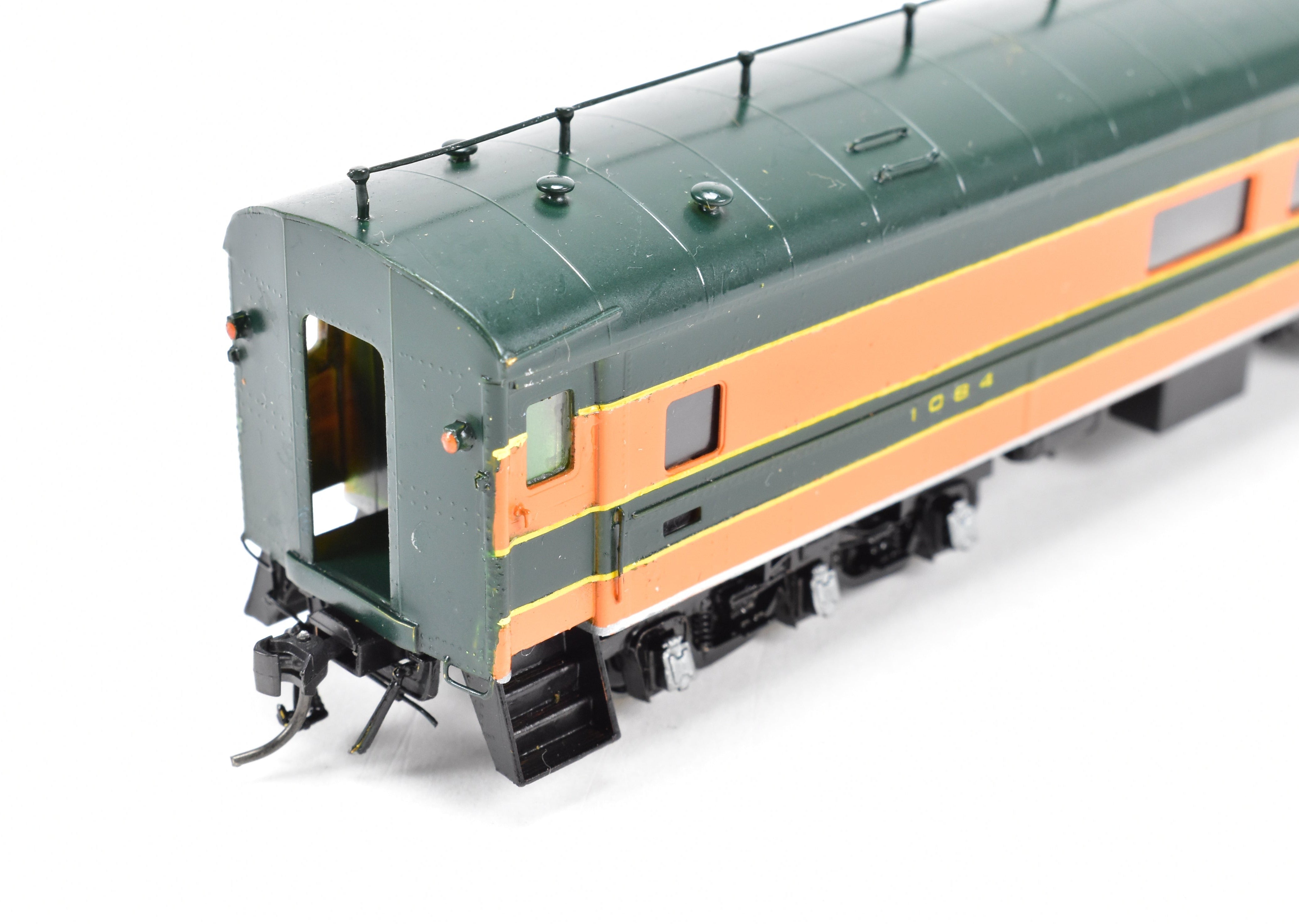 HO Brass Oriental Limited GN - Great Northern Twin Ports Buffet-Parlor-Observation Car, Empire Builder Scheme