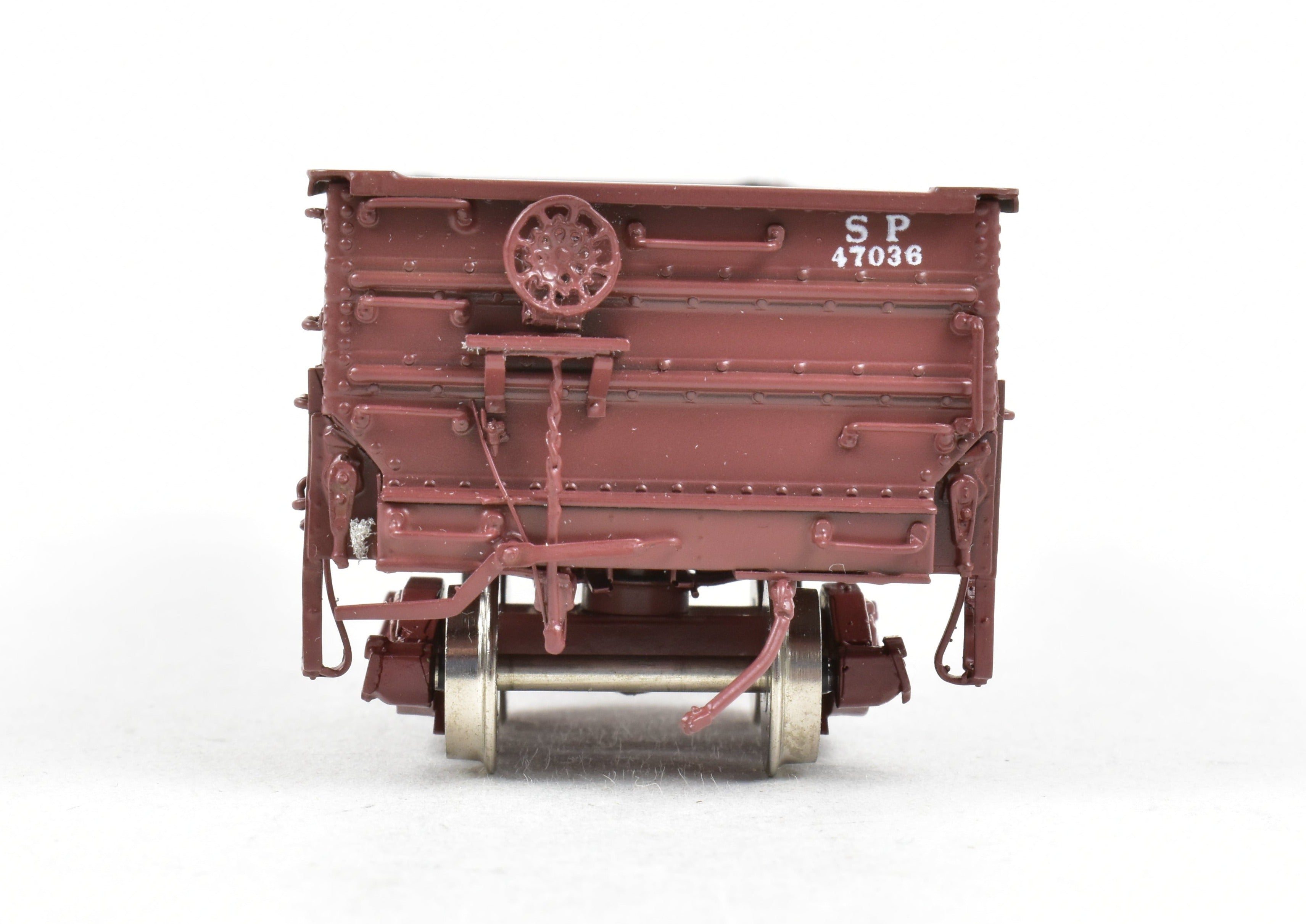 1940s HO Scale Brass Southern Pacific G50 - 9 Drop Bottom Gondola by Challenger Imports
