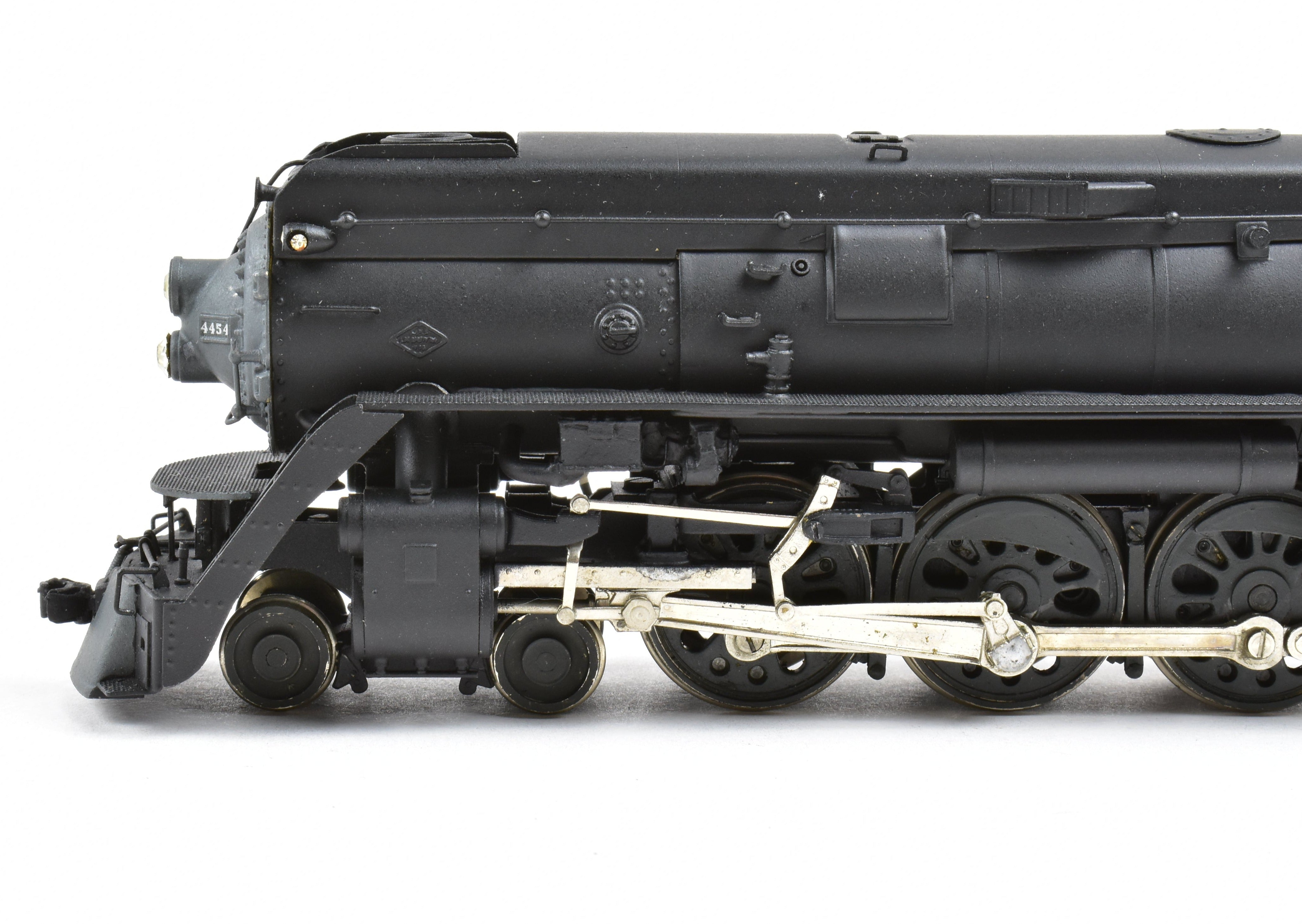 HO Scale Brass Model Train - Balboa SP Southern Pacific GS - 4 4 - 8 - 4 De - Skirted and Custom Painted Locomotive No. 4454