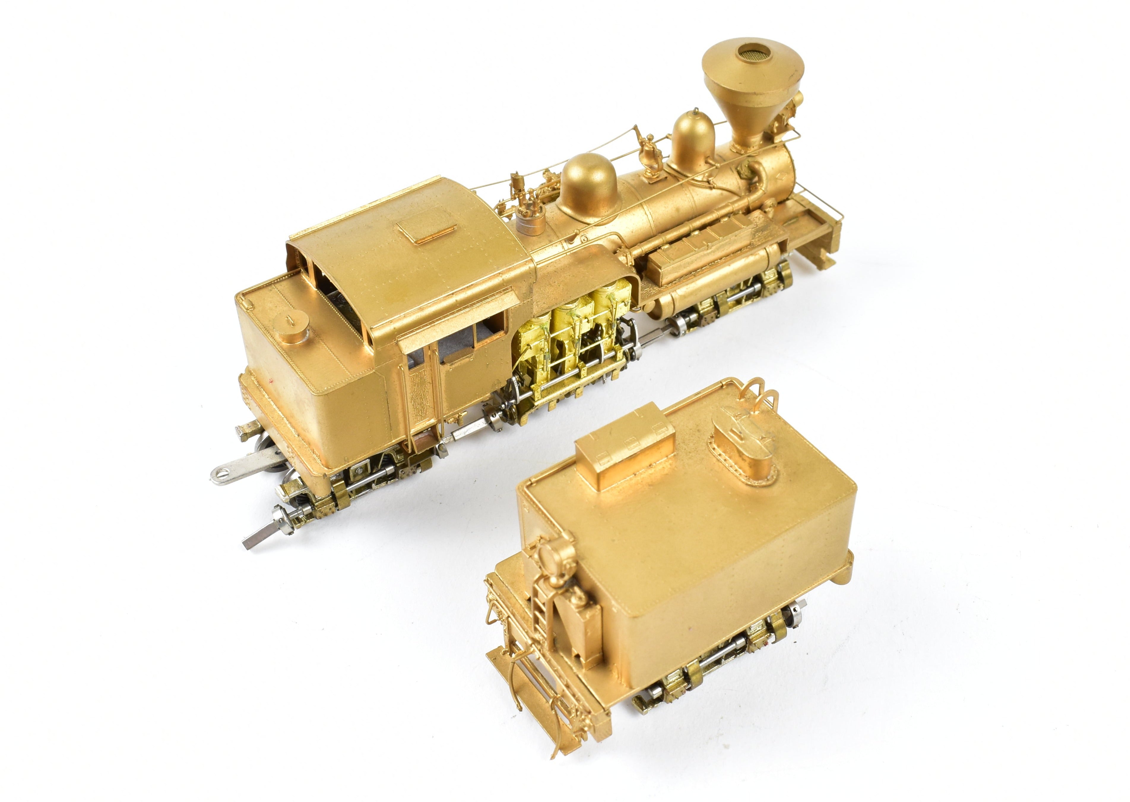 HOn3 Brass Precision Scale Co. Westside Lumber Co. 3-Truck Shay #10 Model