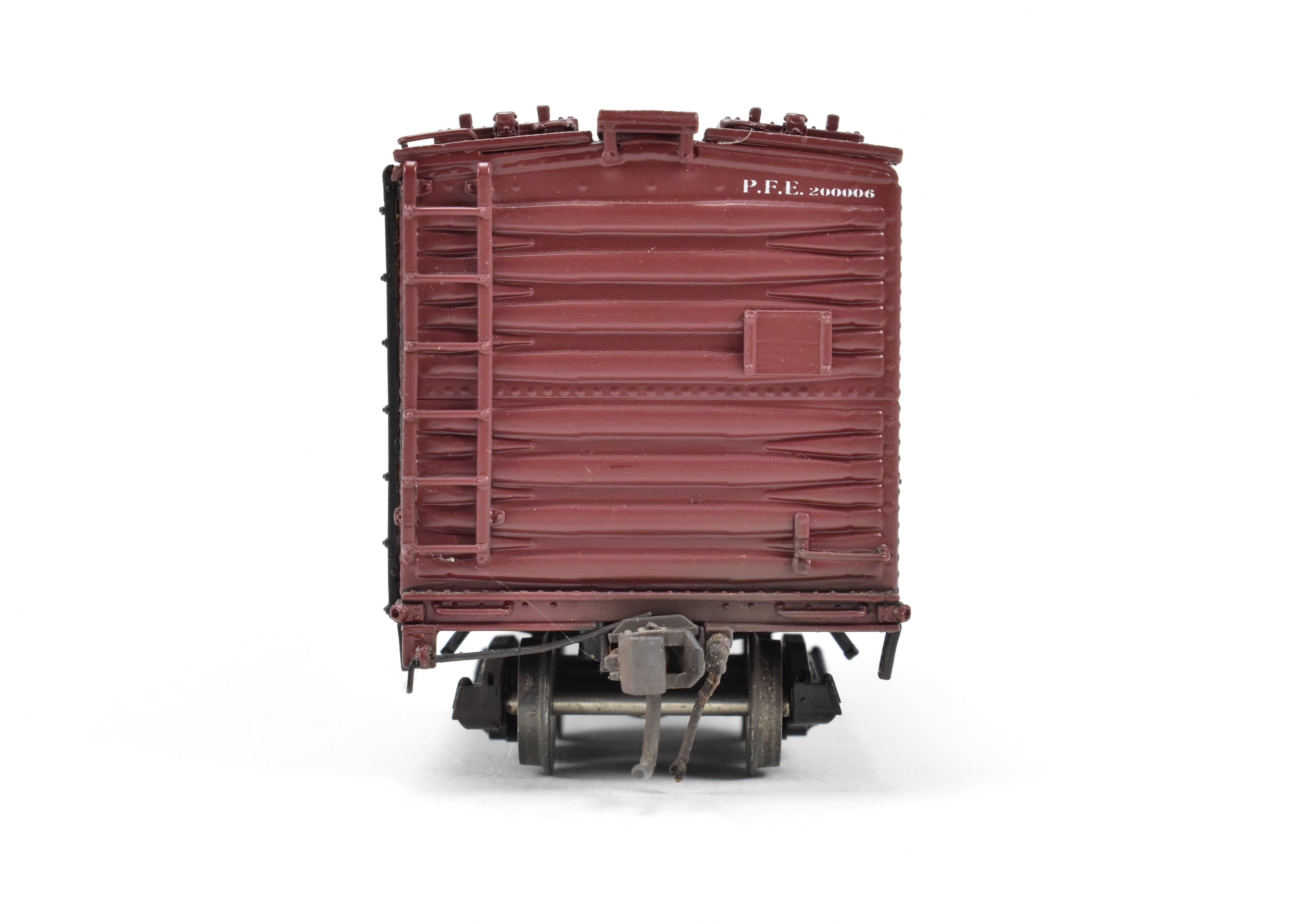 HO Brass Precision Scale Co. 52' R-70-2 Ice Refrigerator Car FP 200006 Weathered