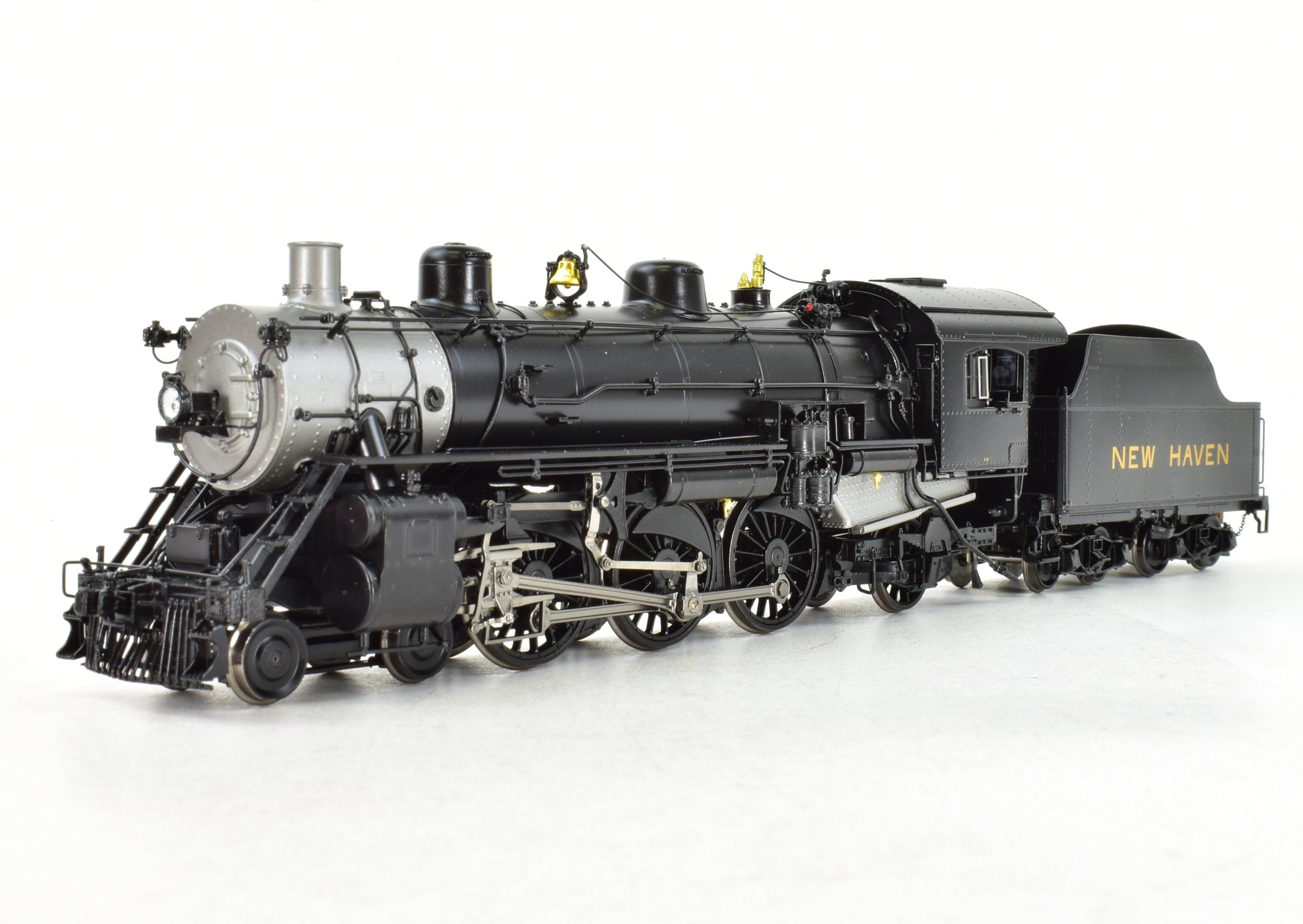 HO Scale Brass Crown Custom Imports New Haven I-2 4-6-2 Pacific Locomotive Model with ATS on Pilot and Factory Painting, Custom Imported for Enthusiasts