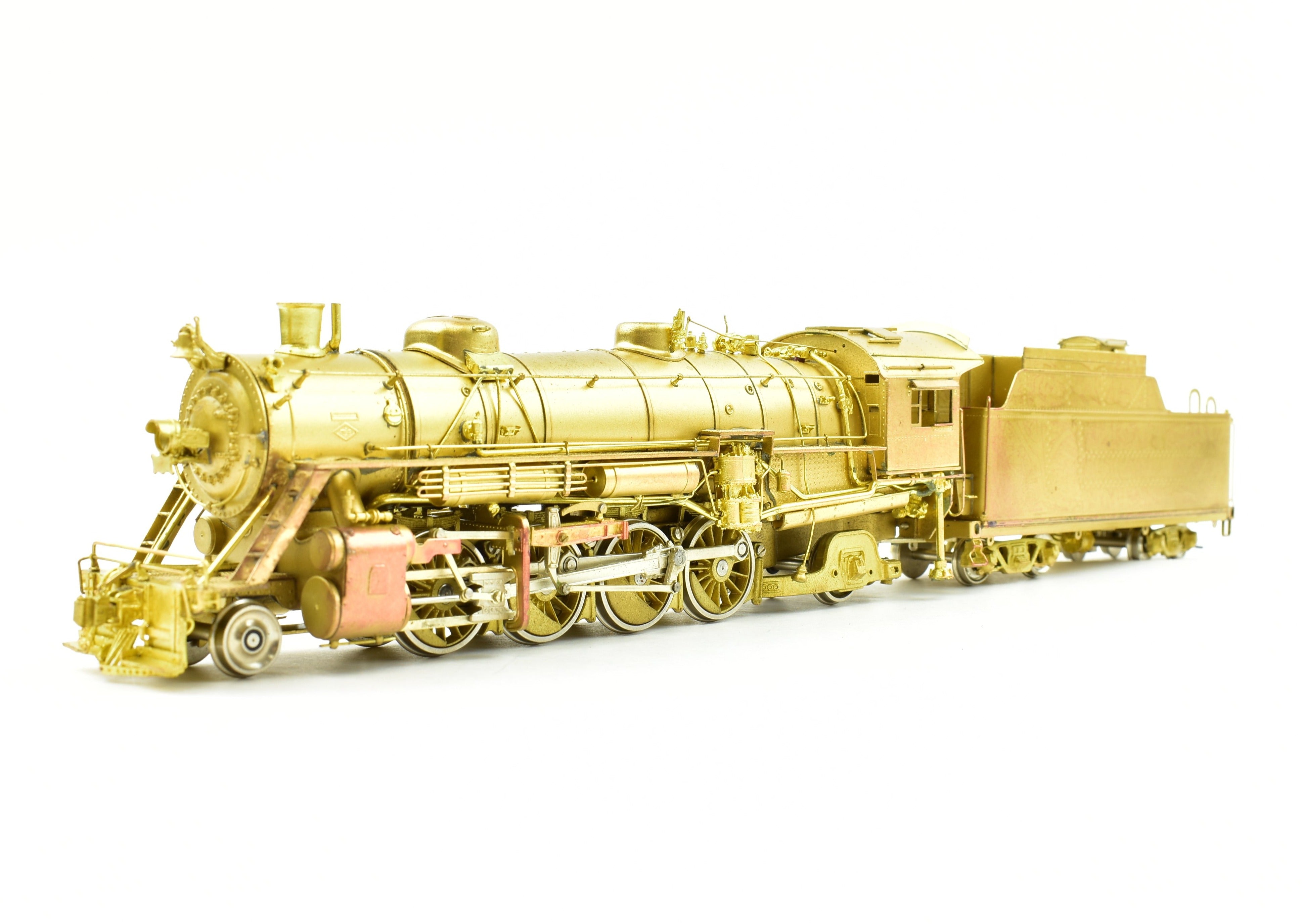 HO Scale Brass Key Imports Frisco 2-8-2 Mikado Locomotive #4000