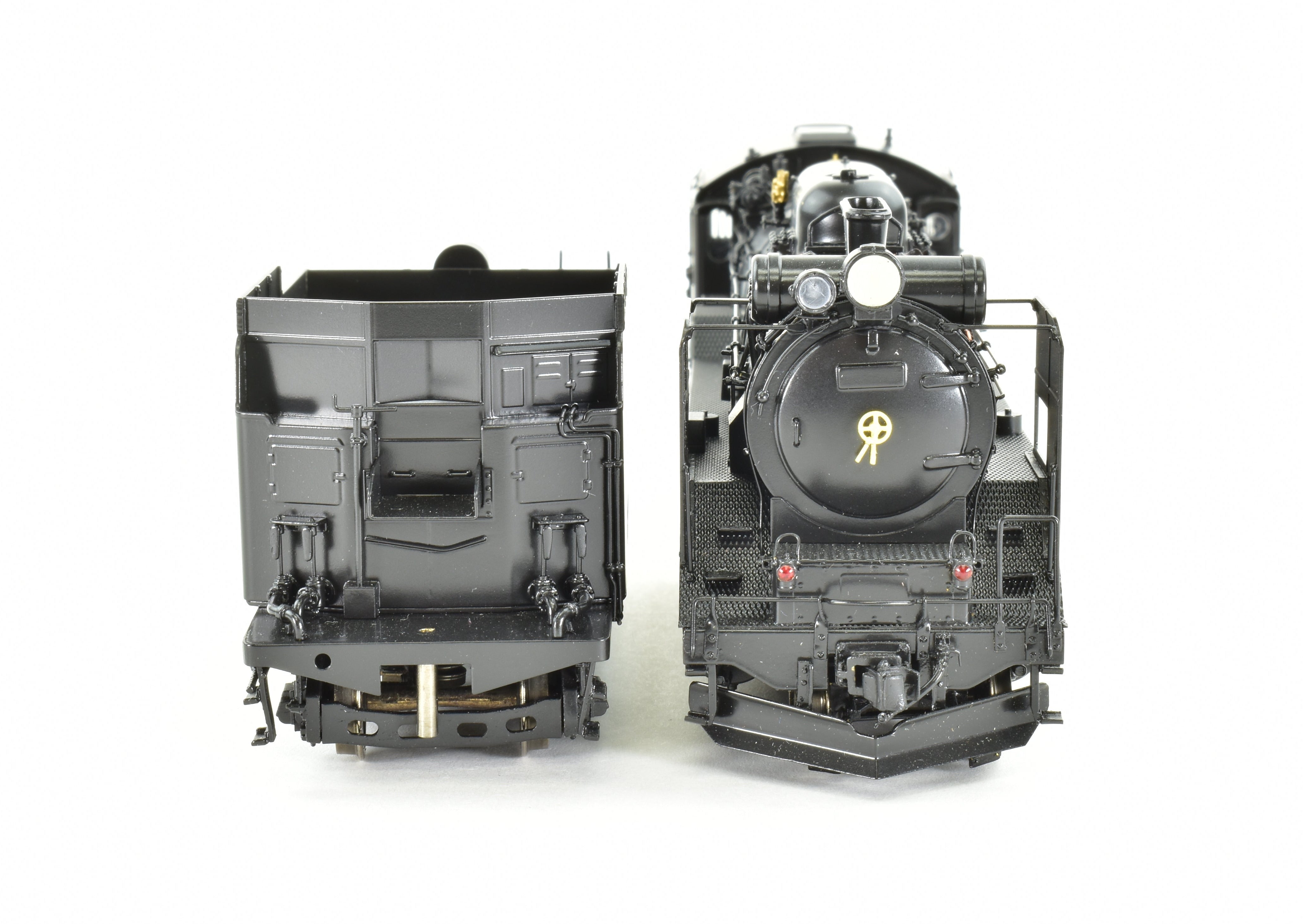 1999 J Scale Brass Tenshodo Japanese National Railways D51 2-8-2 Tapered Stack Model