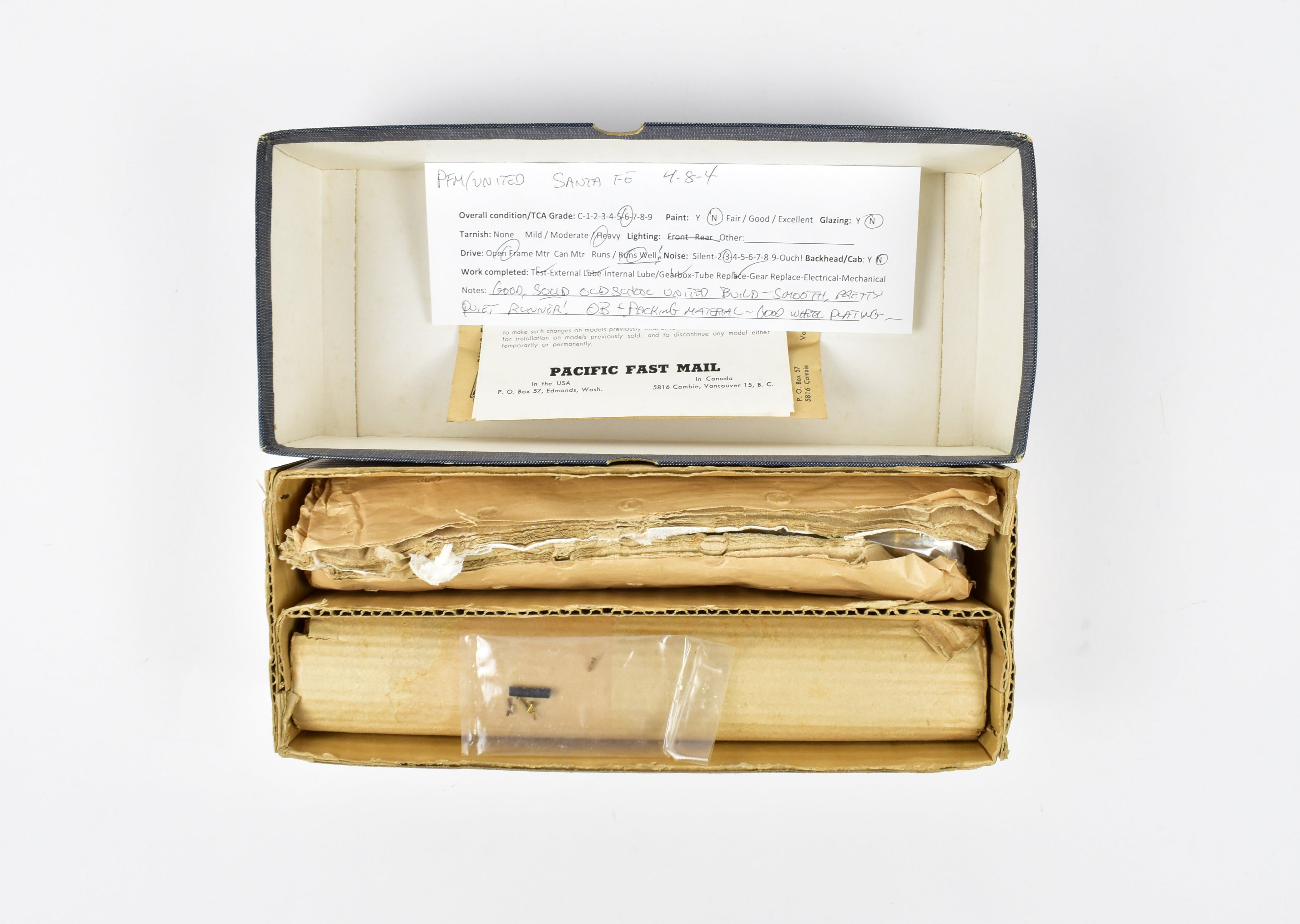 HO Scale Brass PFM - United ATSF Santa Fe 4-8-4 Northern Model