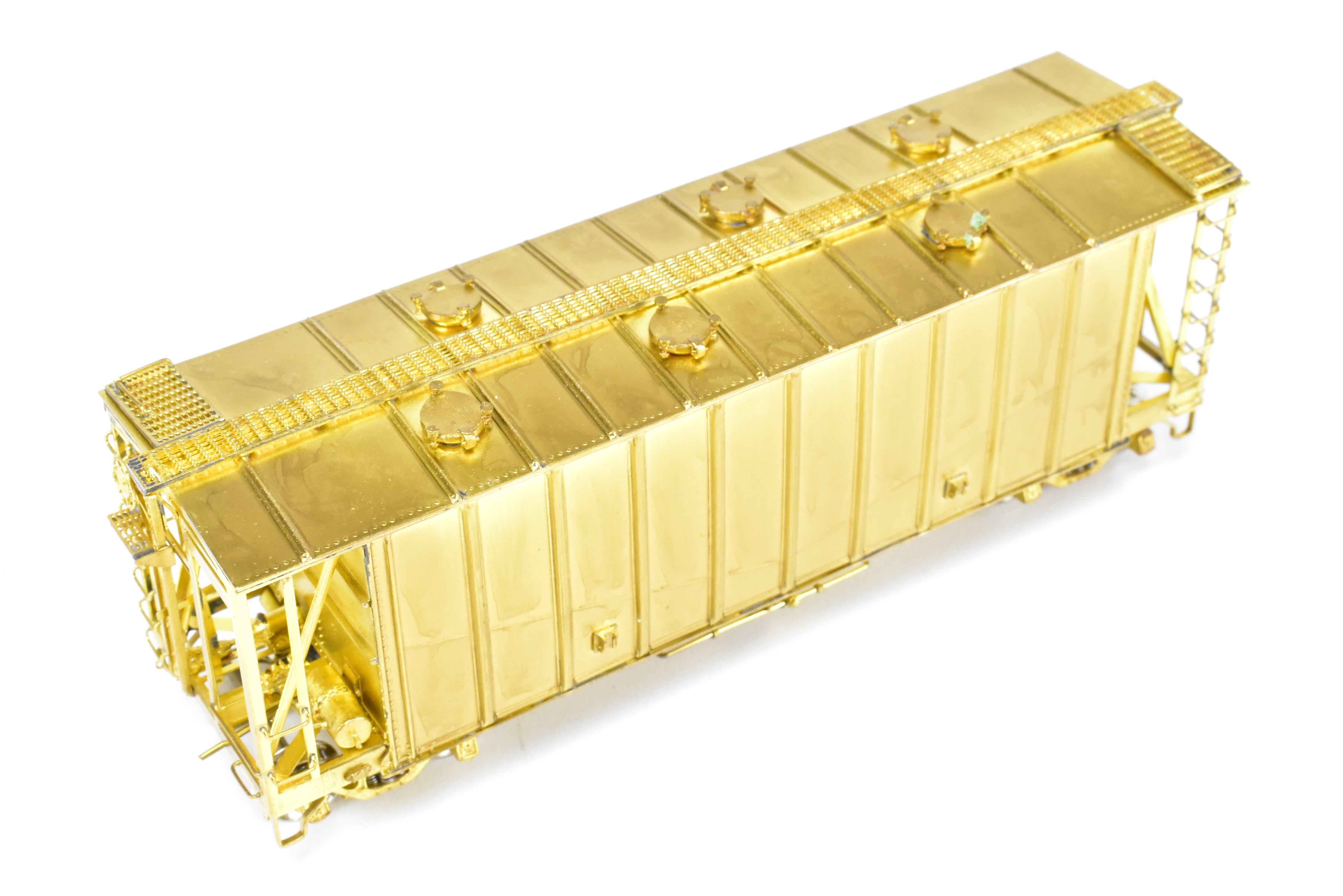 HO Brass Airslide Covered Hopper by OMI - Overland Models, Inc. for Various Roads