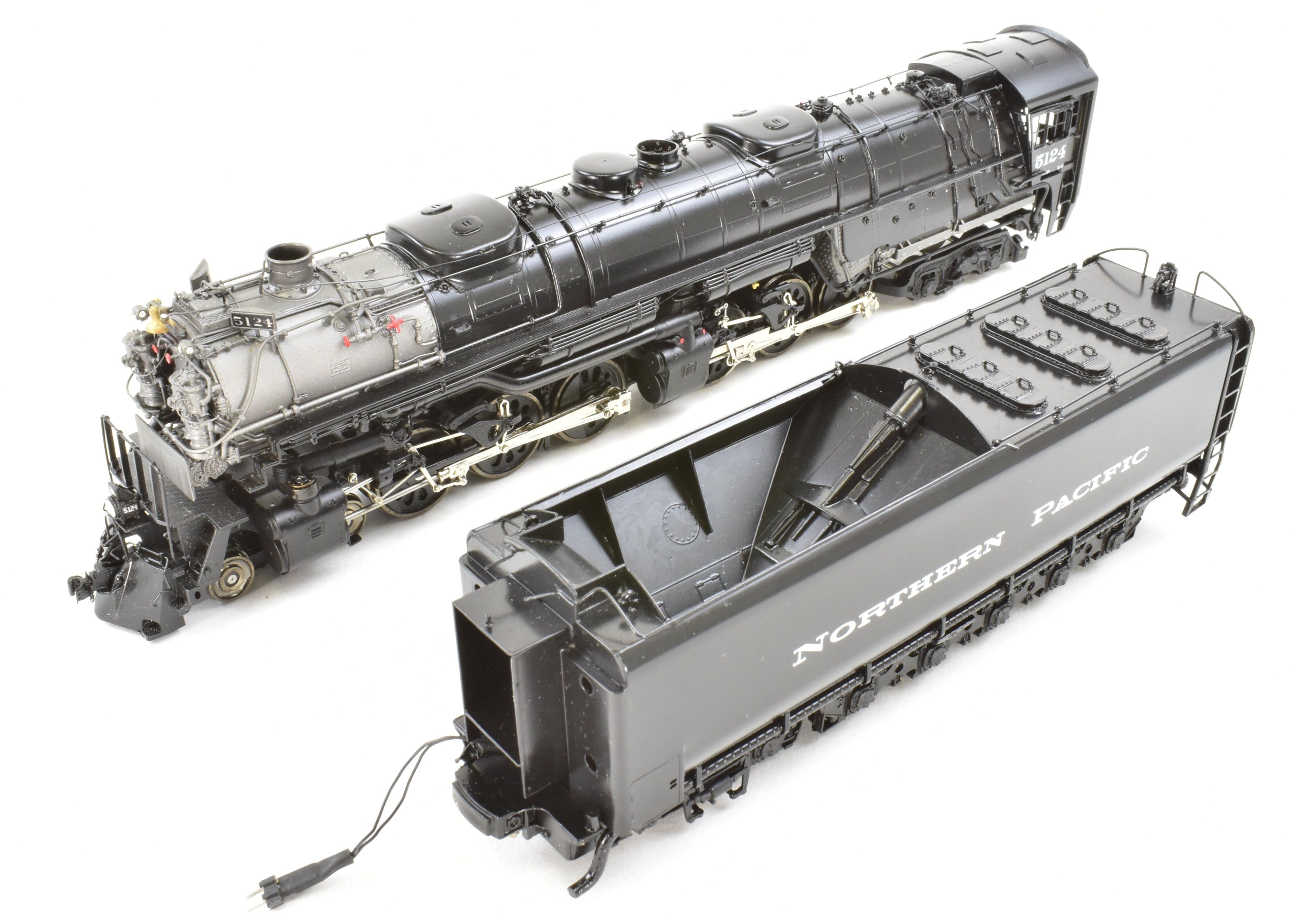 HO Scale Brass Model Train - Overland Models Northern Pacific Z - 7 4 - 6 - 6 - 4 FP Locomotive #5124