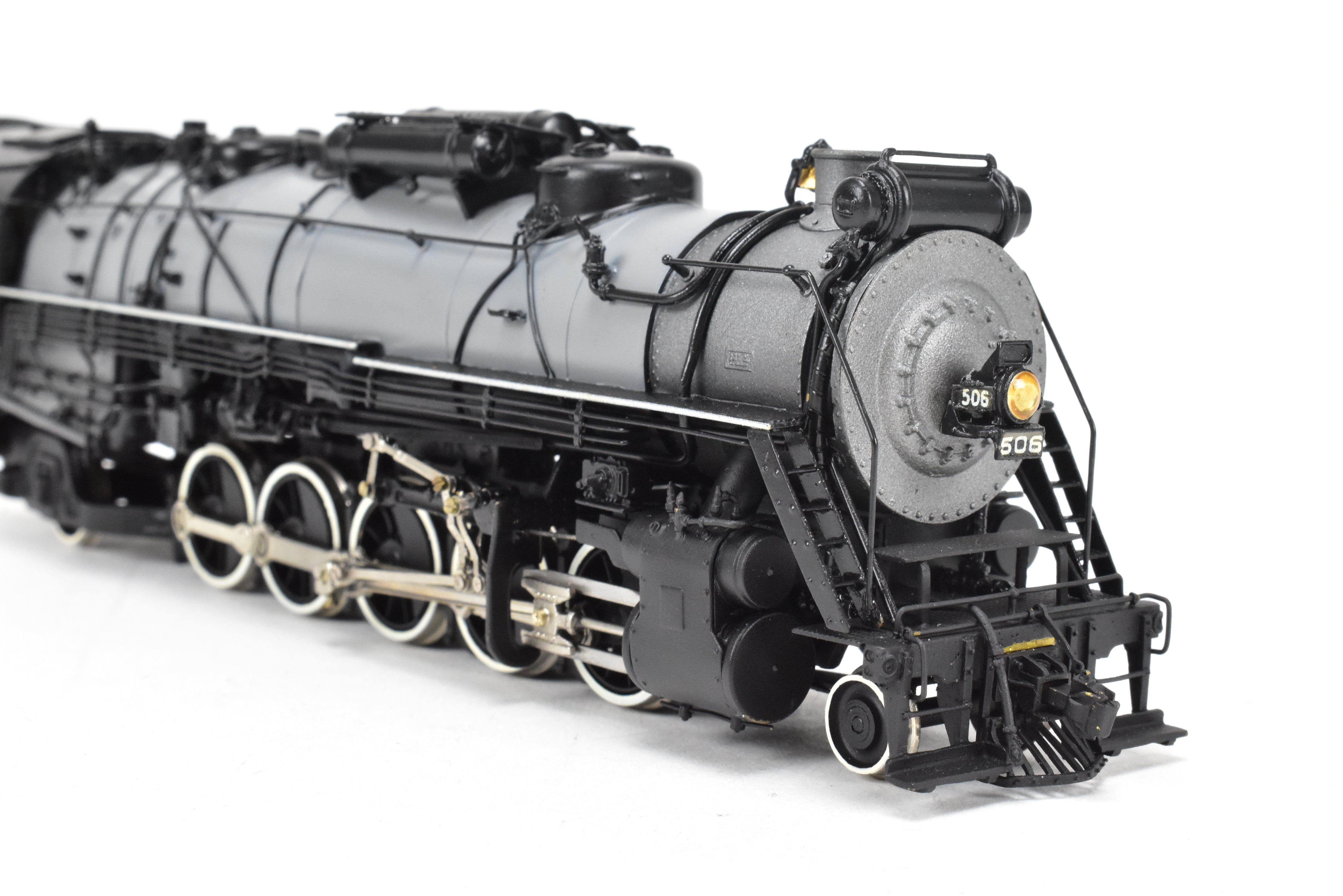 HO Scale Brass Key Imports DM&IR 2-10-2 Santa Fe Class E-1 Pro Painted Locomotive No. 506