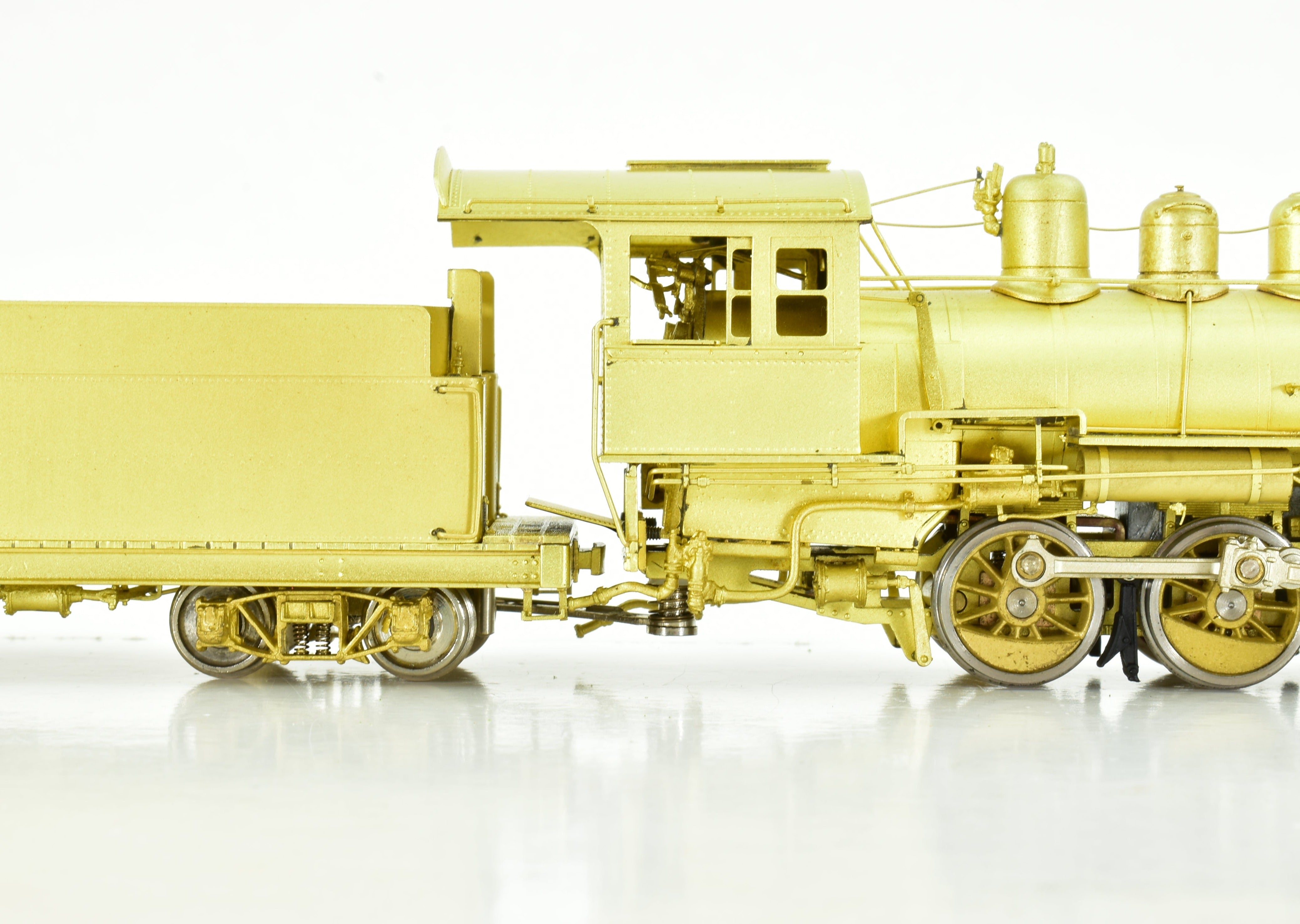HO Scale Brass Model Train - Oriental Limited CB&Q - Burlington Route G - 8 0 - 6 - 0 Cross Compound Air Pump Replica