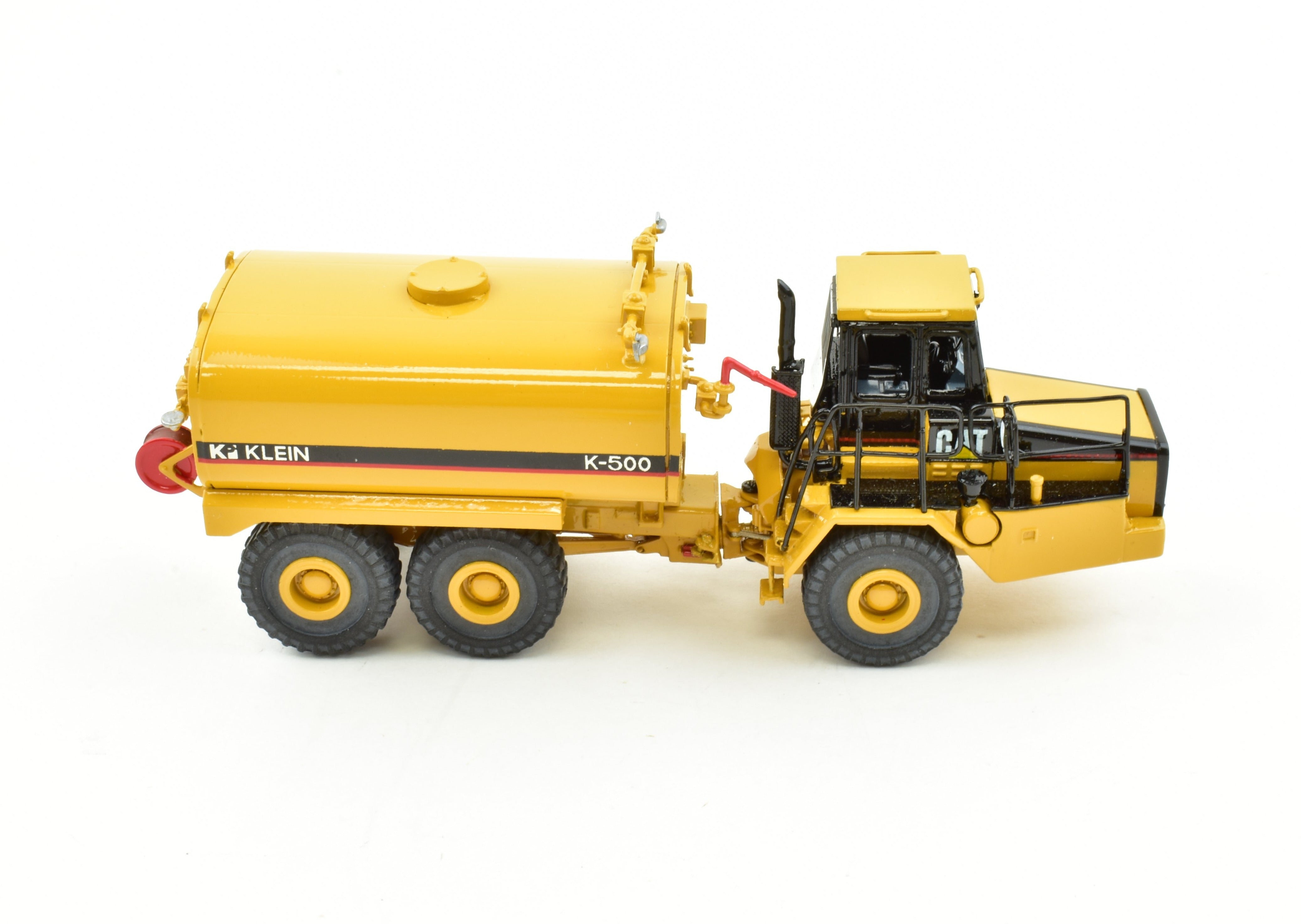 High - Quality HO Brass Construction Model - Zycon Models' Authorized Conversion of No. K500 Caterpillar D250E Series II Articulated Truck with Klein Water Tank