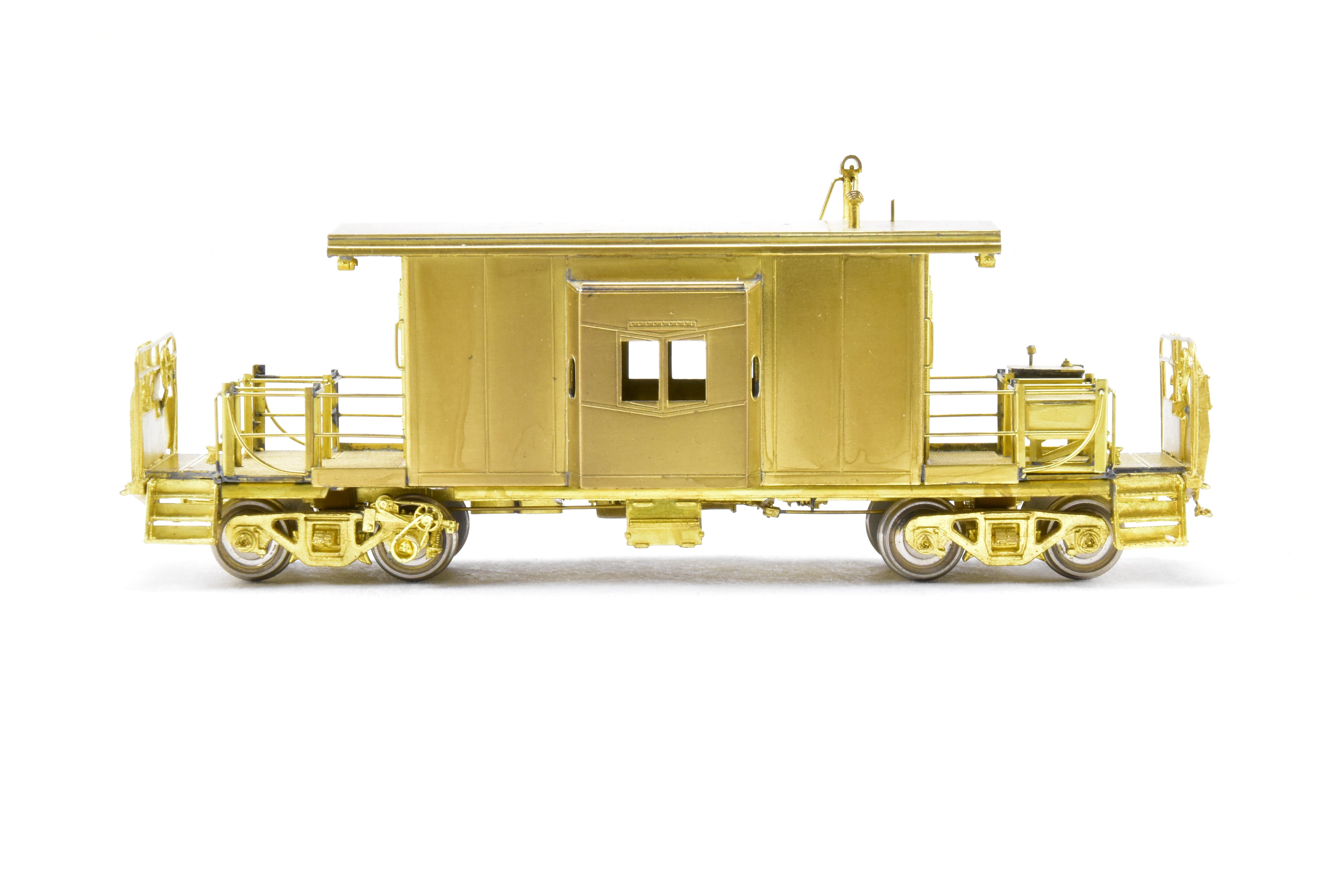HO Brass OMI MP Missouri Pacific Bay Window Caboose, Mint, No Small Side Window