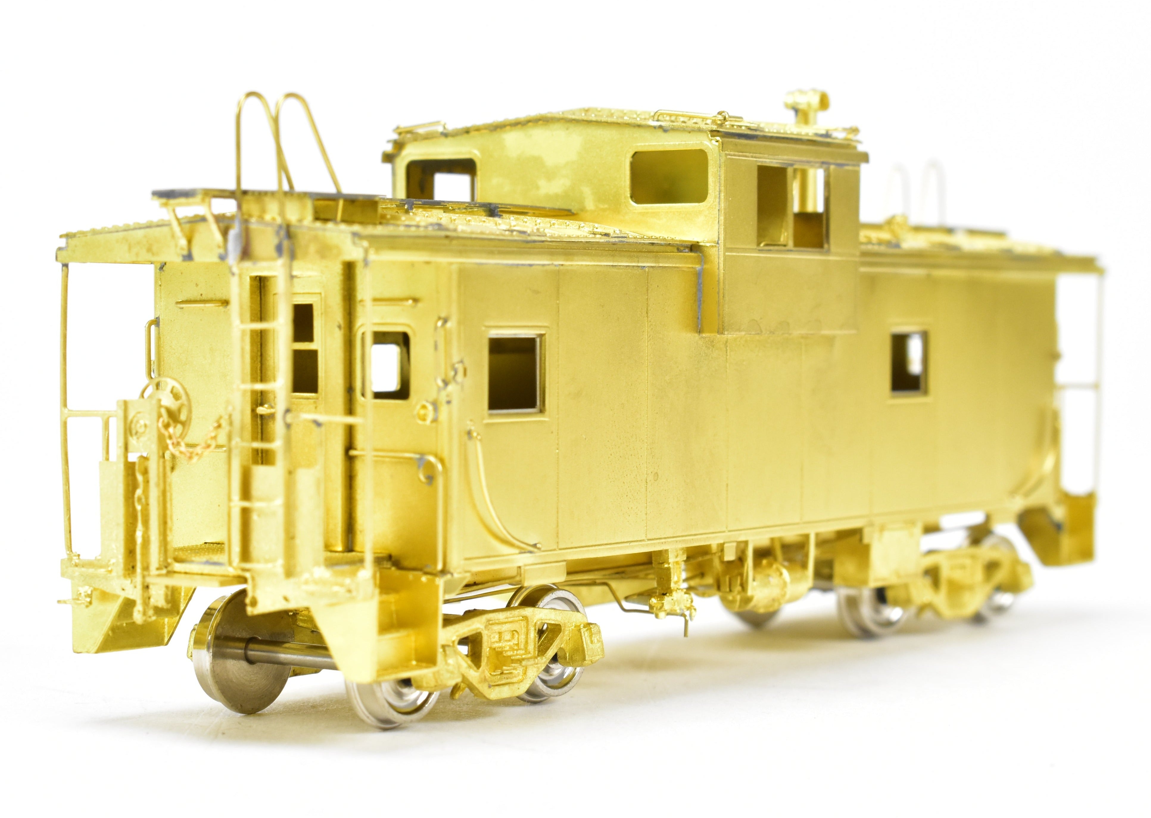 HO Scale Brass Model Railroad Caboose - OMI (Overland Models, Inc.) D&H (Delaware & Hudson) International Wide - Vision Caboose