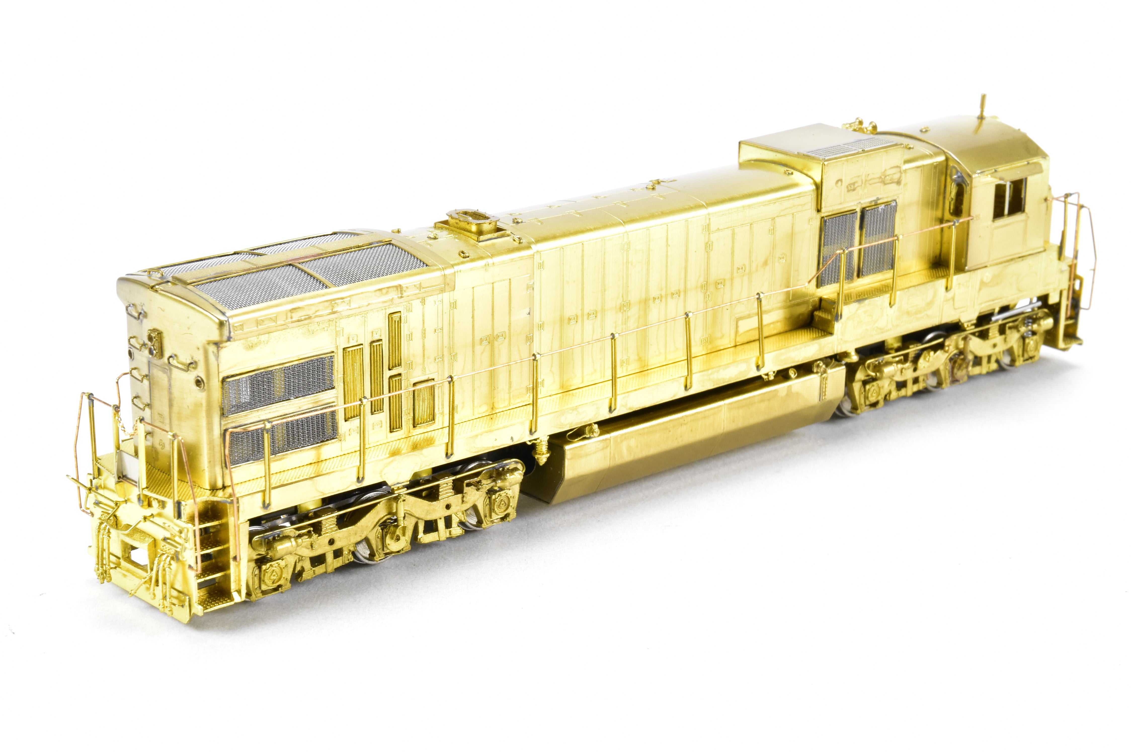 HO Scale Brass Model Train - Overland Models Inc. GE C36-7 Locomotives Representing Missouri Pacific and Norfolk & Western Railroads