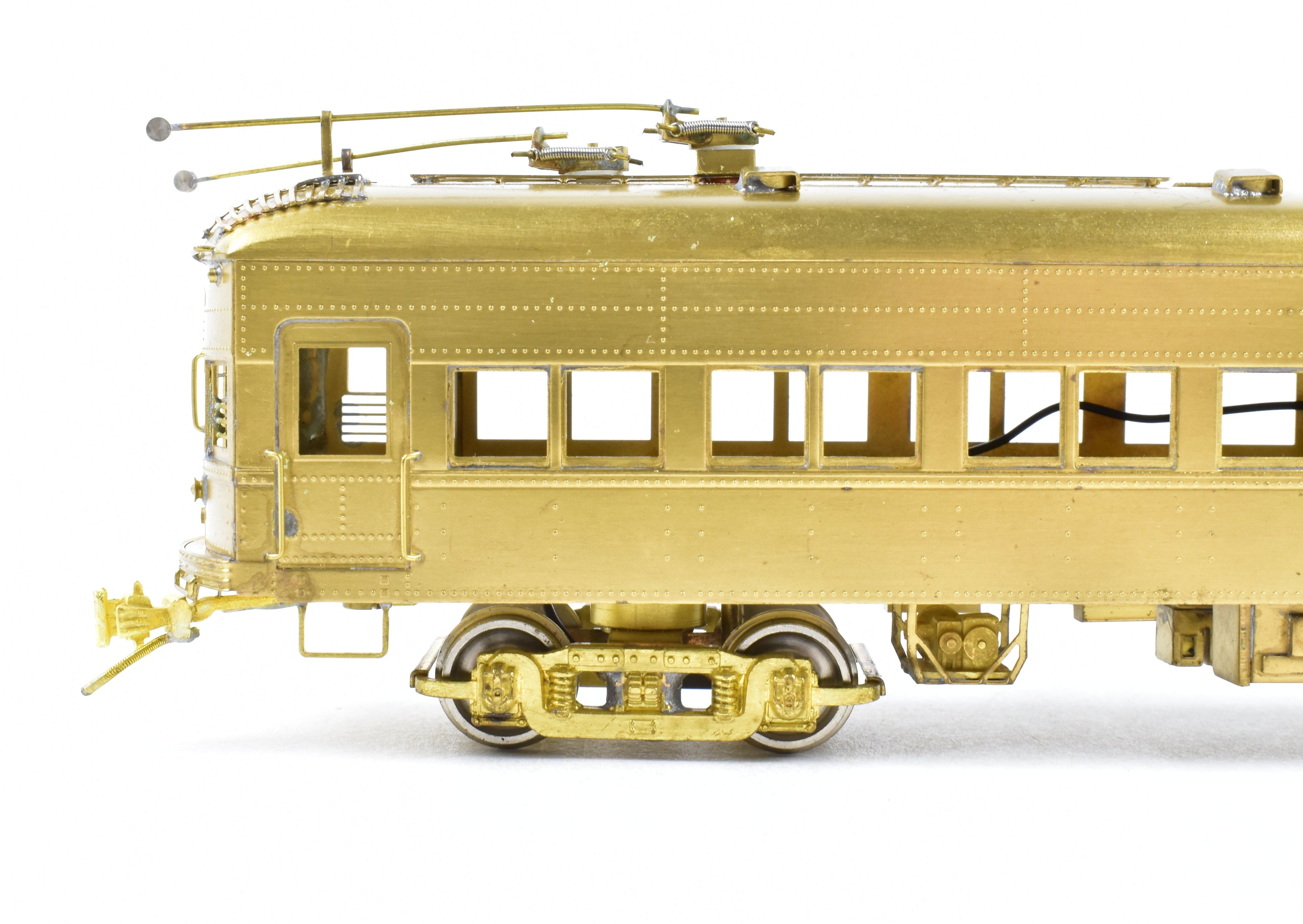 HO Scale Brass GHB International Texas Electric Railway Dallas Express Powered Combine Car Model