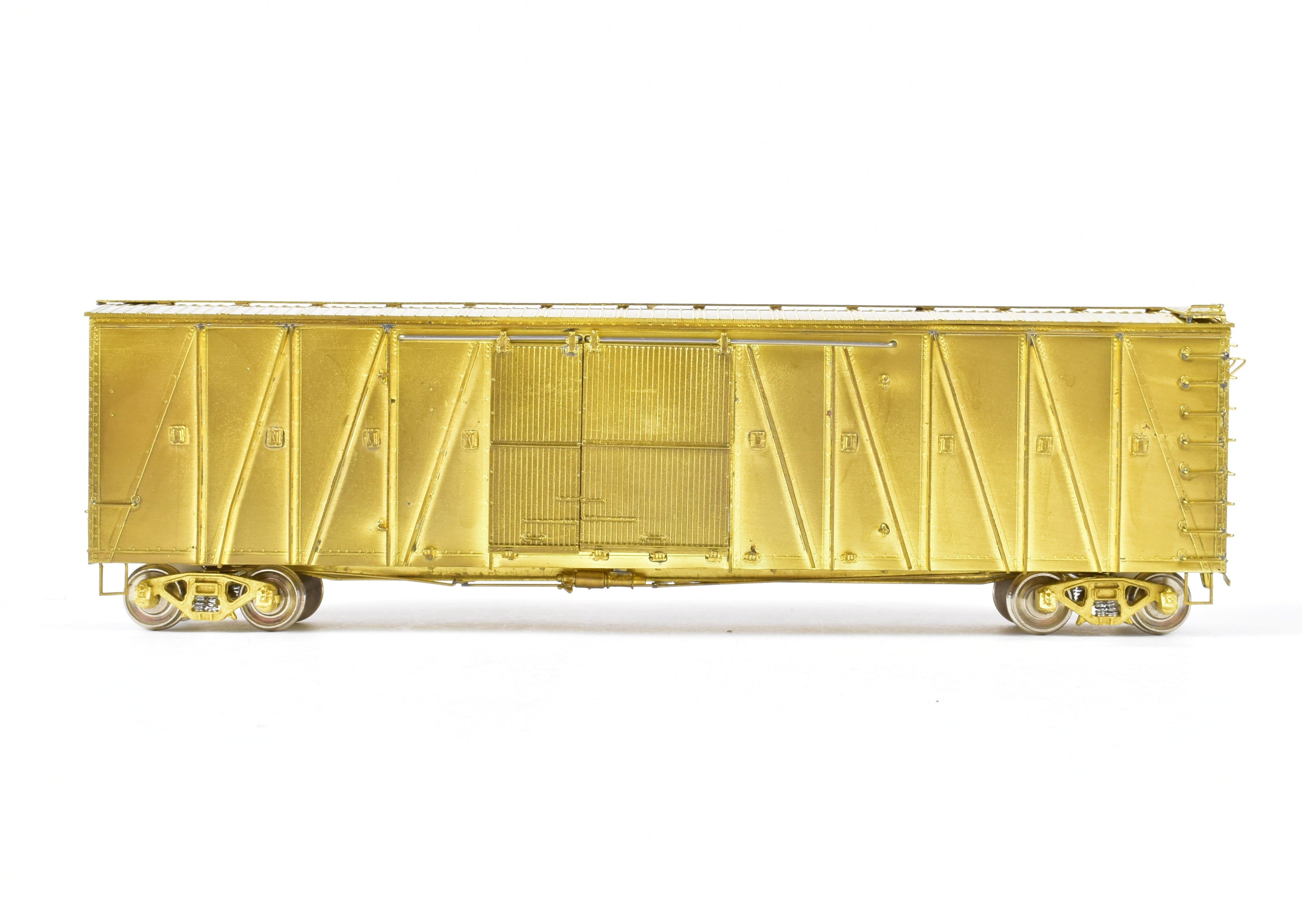 HO Scale Brass Auto Boxcar by Overland Models, Inc. (OMI) - Union Pacific A-50-4 50-Foot Model Train Car