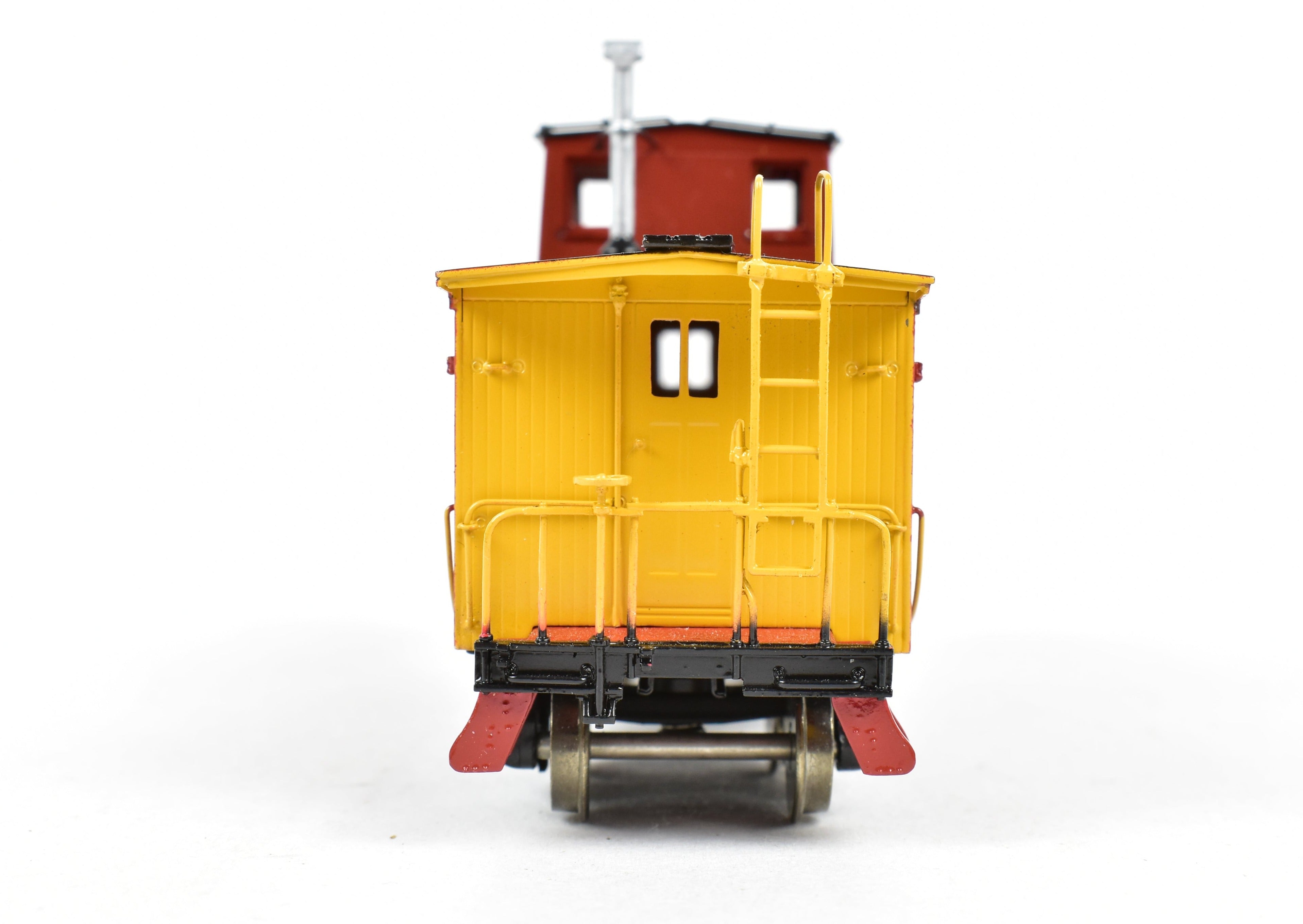 HO Scale Brass Duluth South Shore & Atlantic Shorty Wood Sheath Caboose FP No. 584 Model by Overland Models, Inc. (OMI)