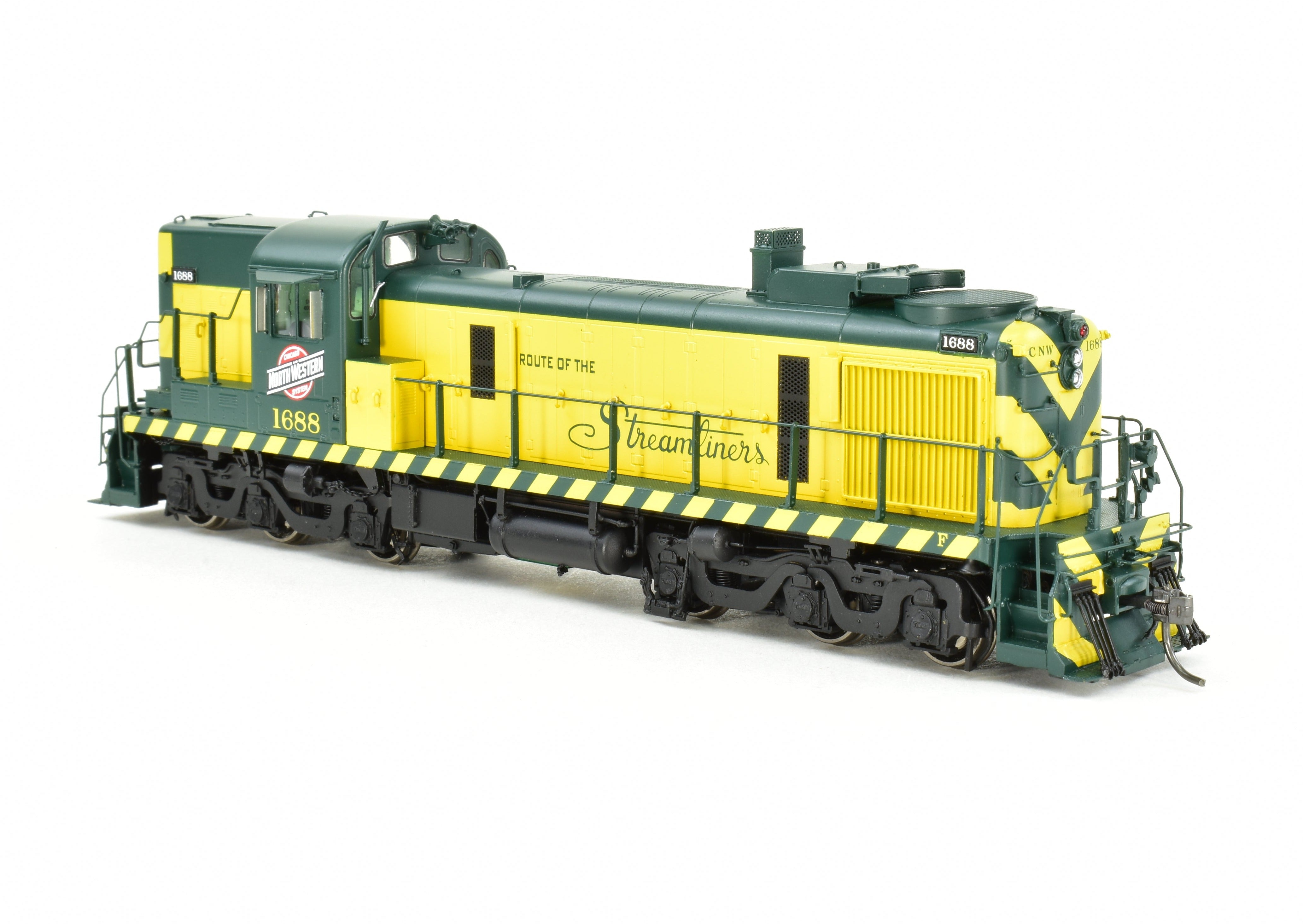 HO Scale Brass OMI ALCo RSD - 5 Phase III Hammerhead FP C&NW Model