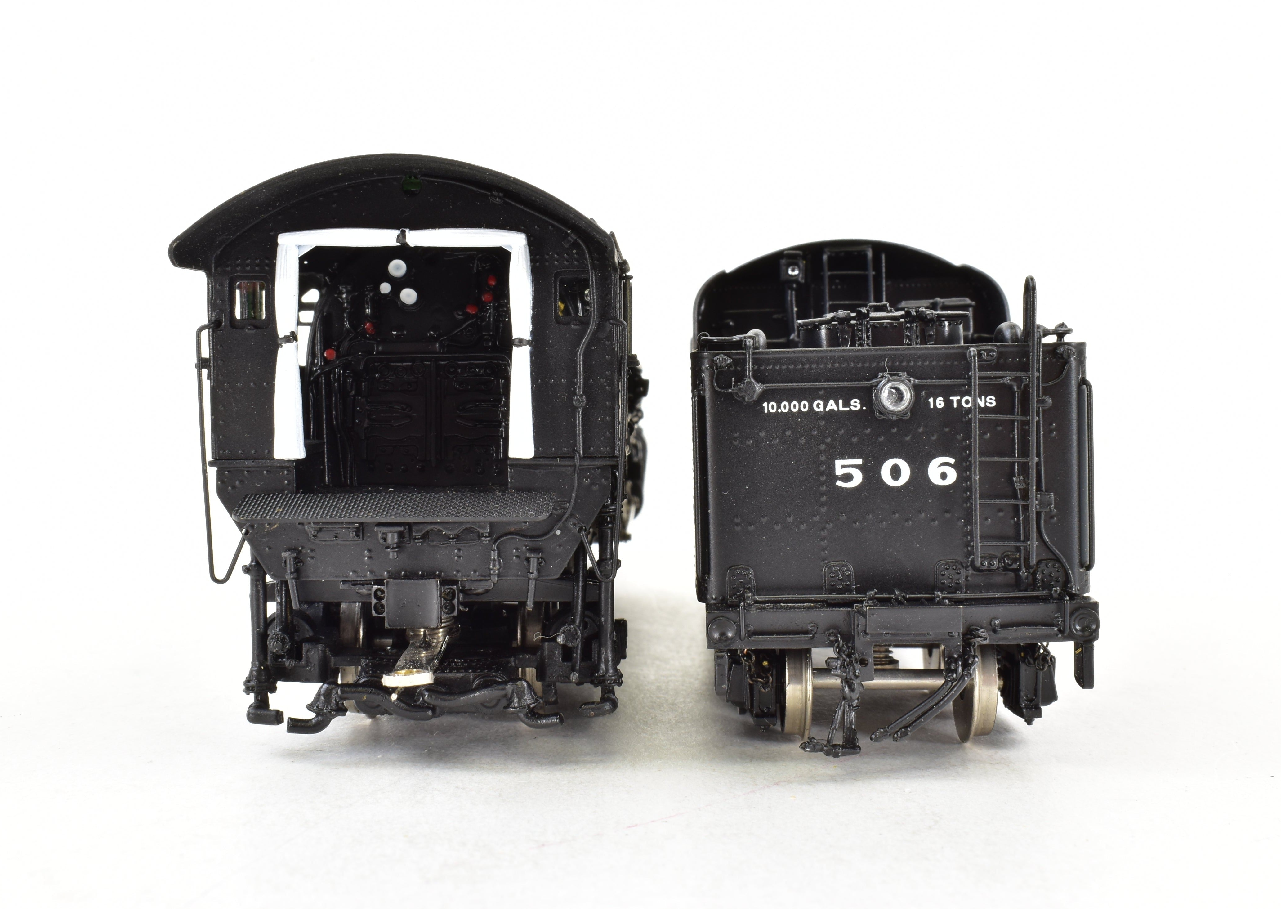 HO Scale Brass Key Imports B&A Boston & Albany K - 3n 4 - 6 - 2 Pacific #506 Factory Painted