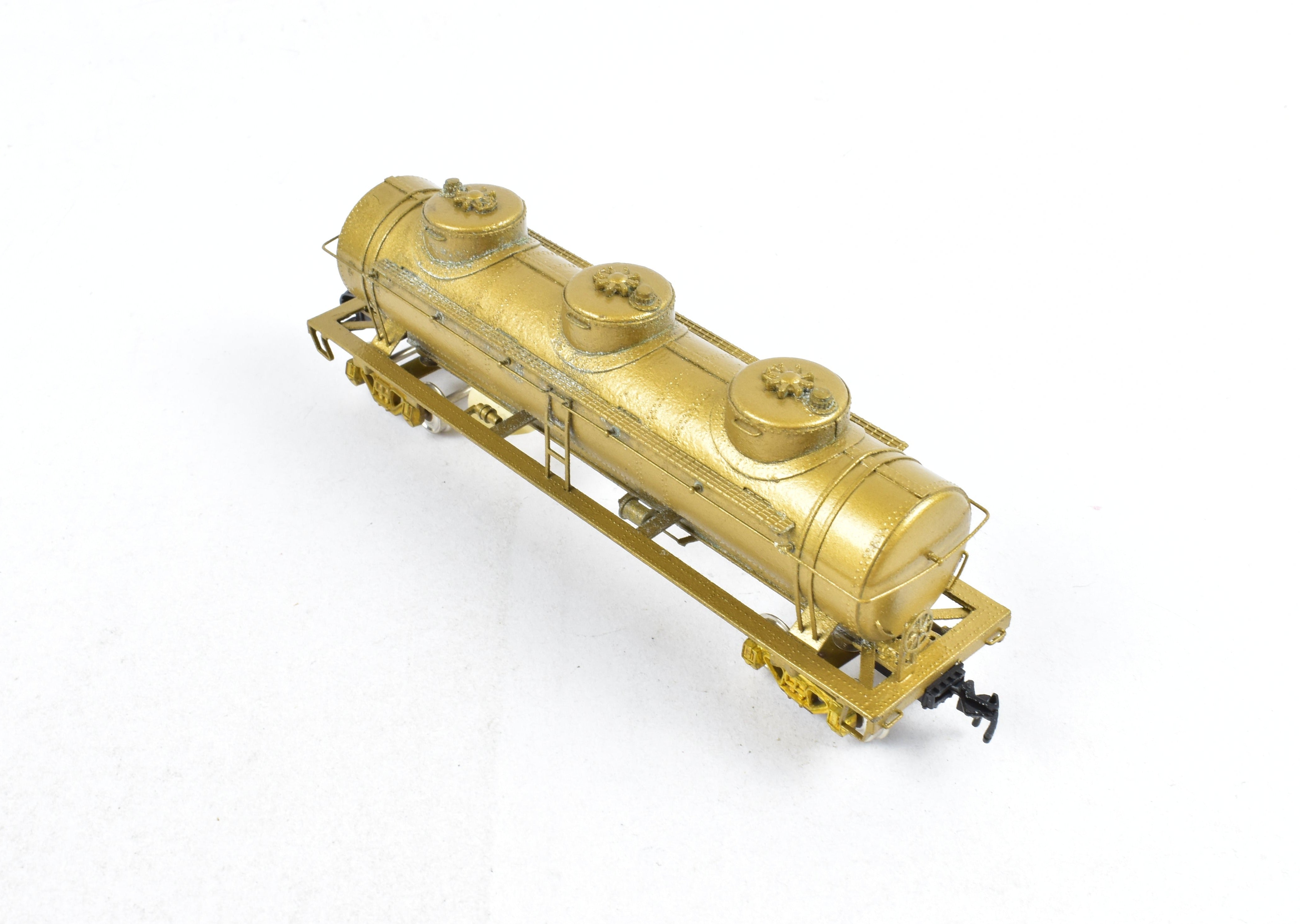 HO Scale Brass Gem Models 42-Foot 3-Dome Tank Car for Model Railroads - Various Road Versions