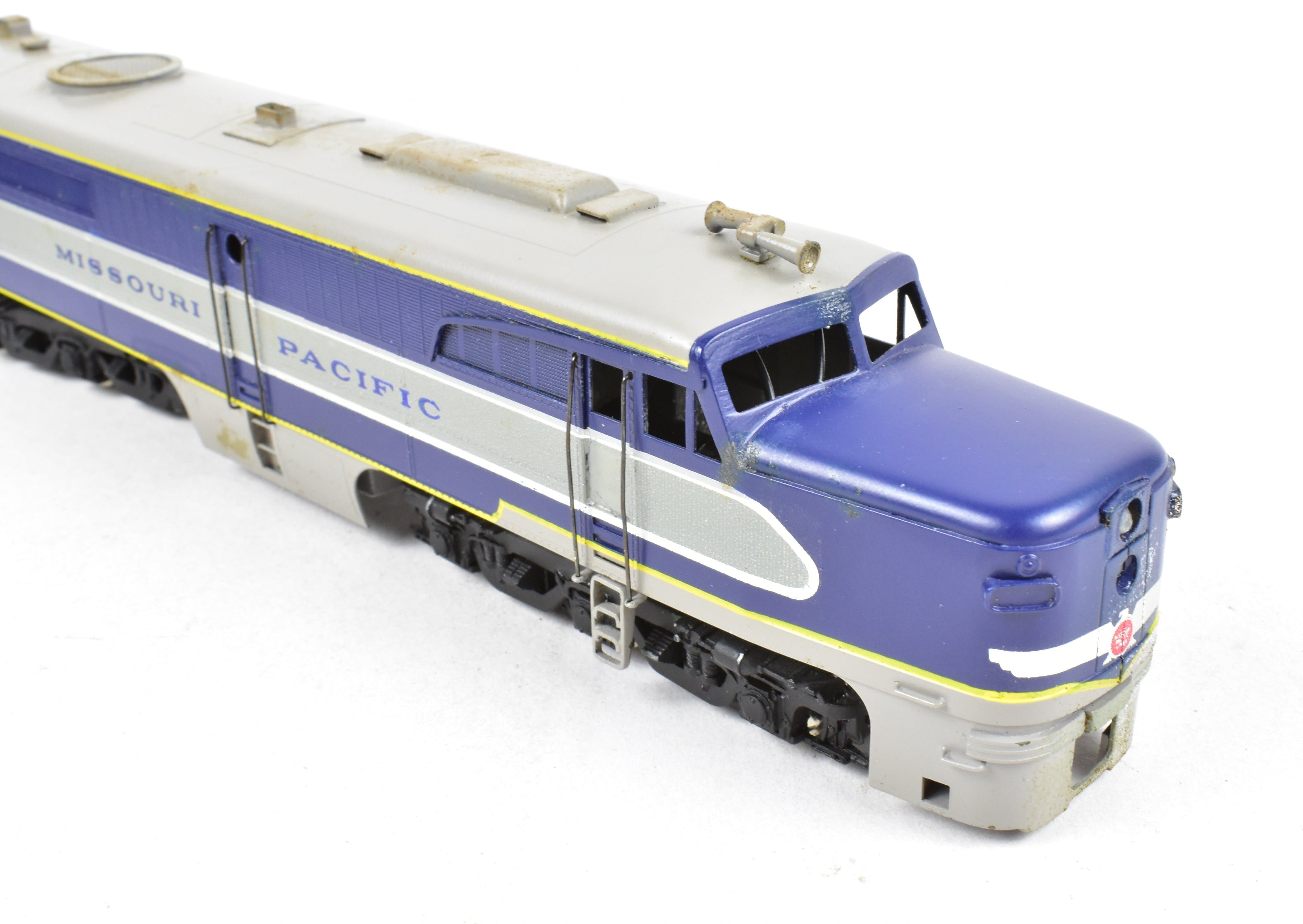 HO Scale Brass Balboa Missouri Pacific PA - 1 A - B - A Locomotive Set in As - Is Condition