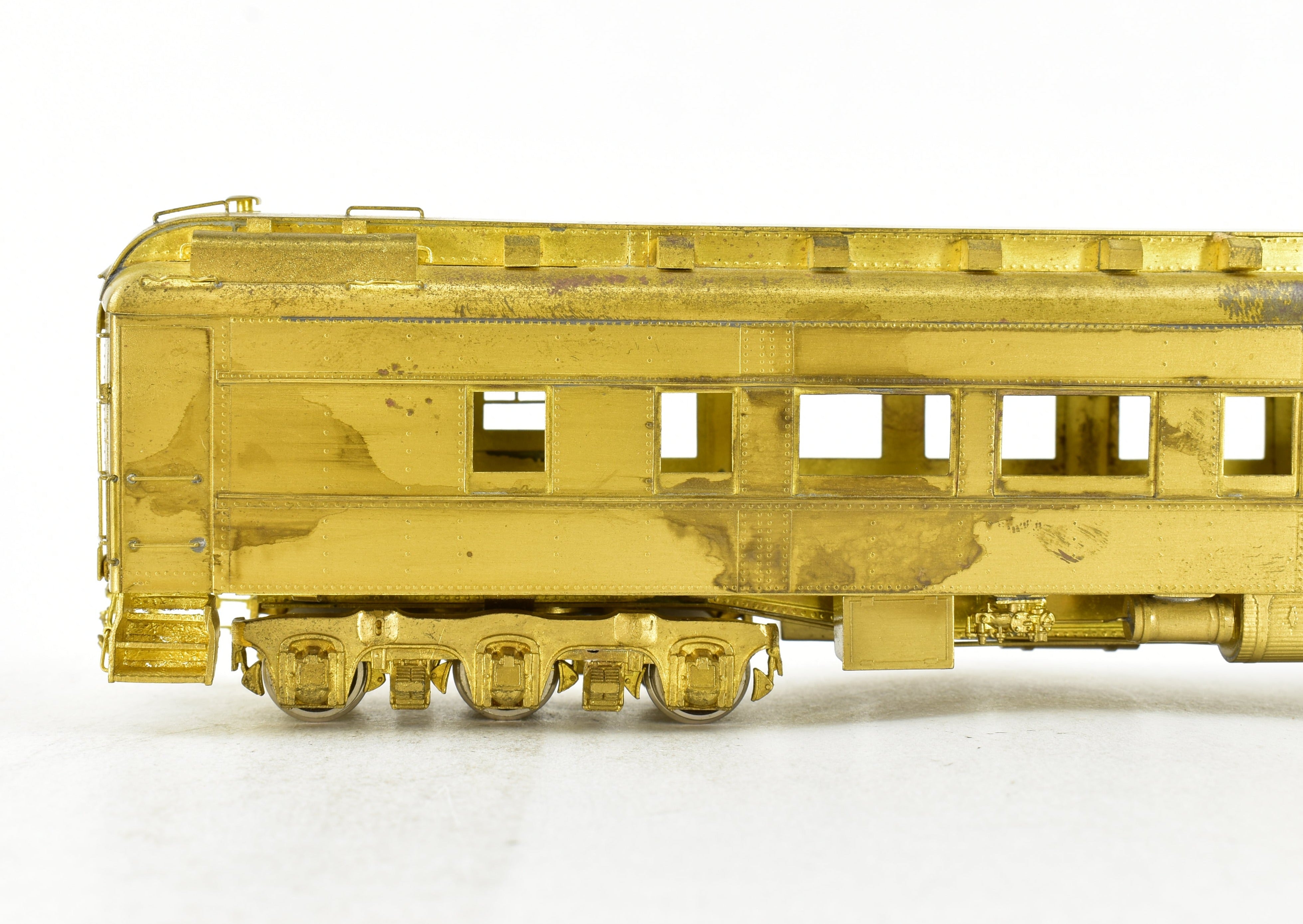 High - Quality HO Scale Brass PFM - Van Hobbies CPR Canadian Pacific Railway B.C. Business Car Model