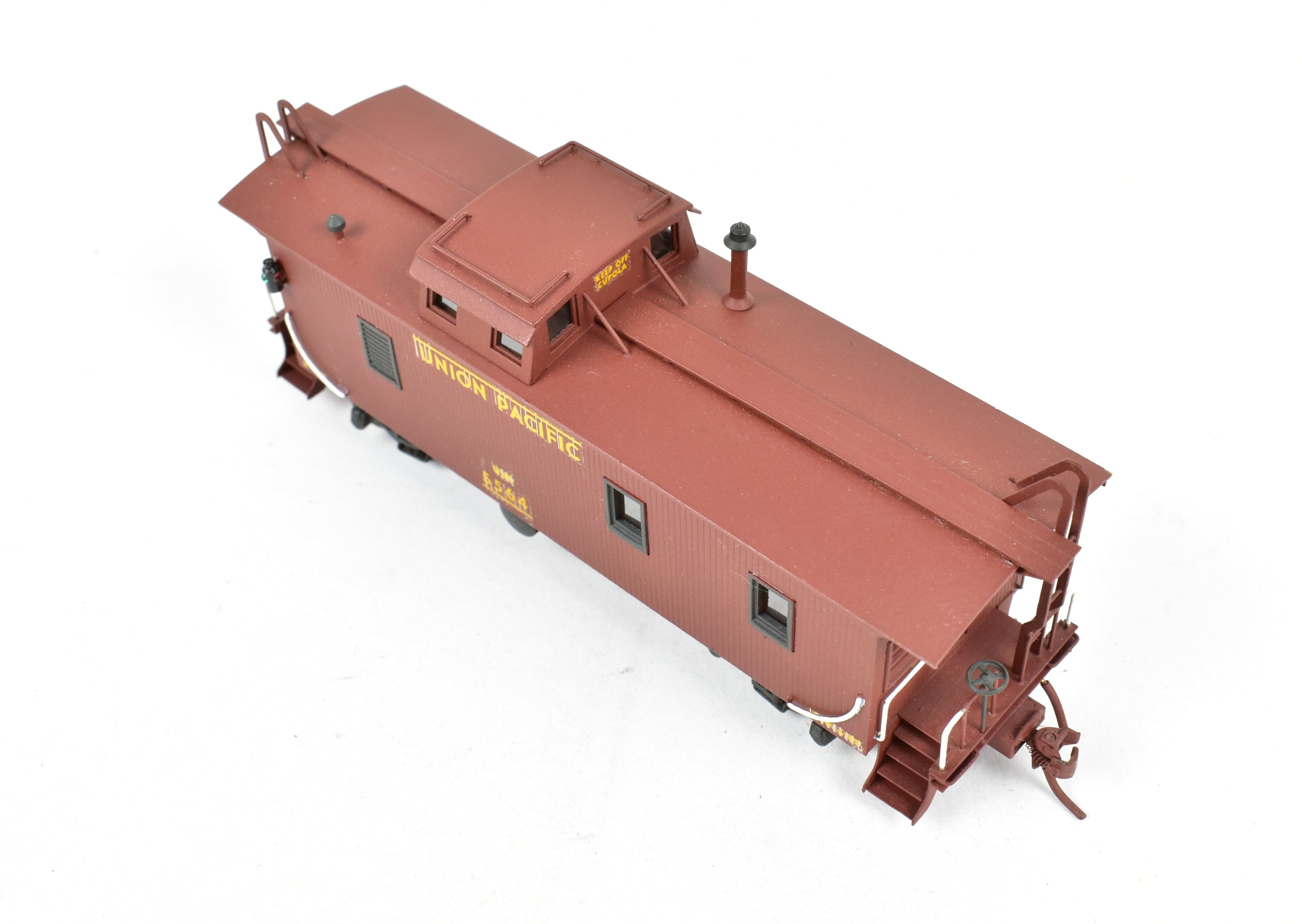 HO Scale Custom Painted Union Pacific CA-1 Wood Caboose by Trains, Inc.