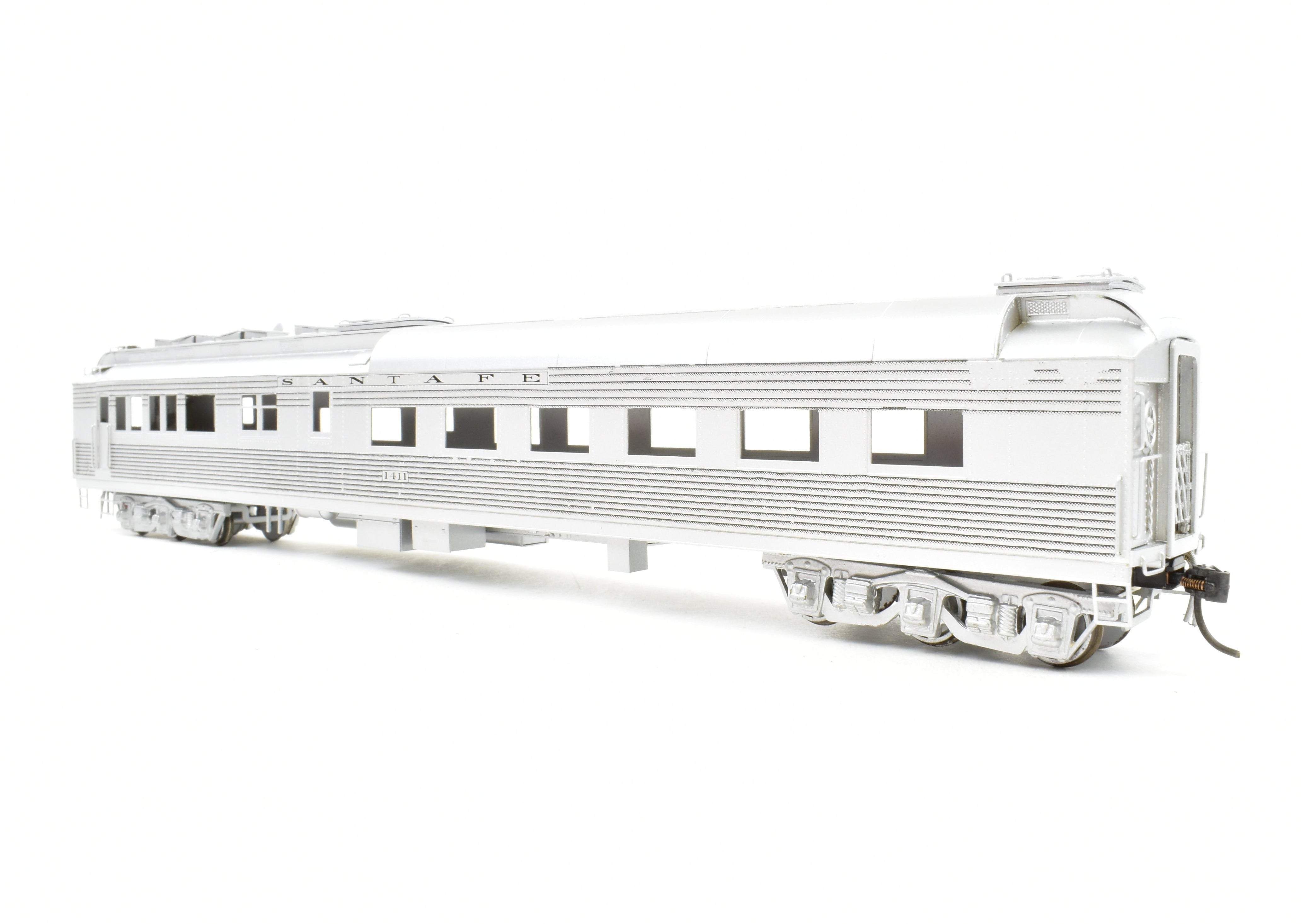 HO Scale Brass ATSF - Santa Fe Custom Painted Heavyweight Diner #1411