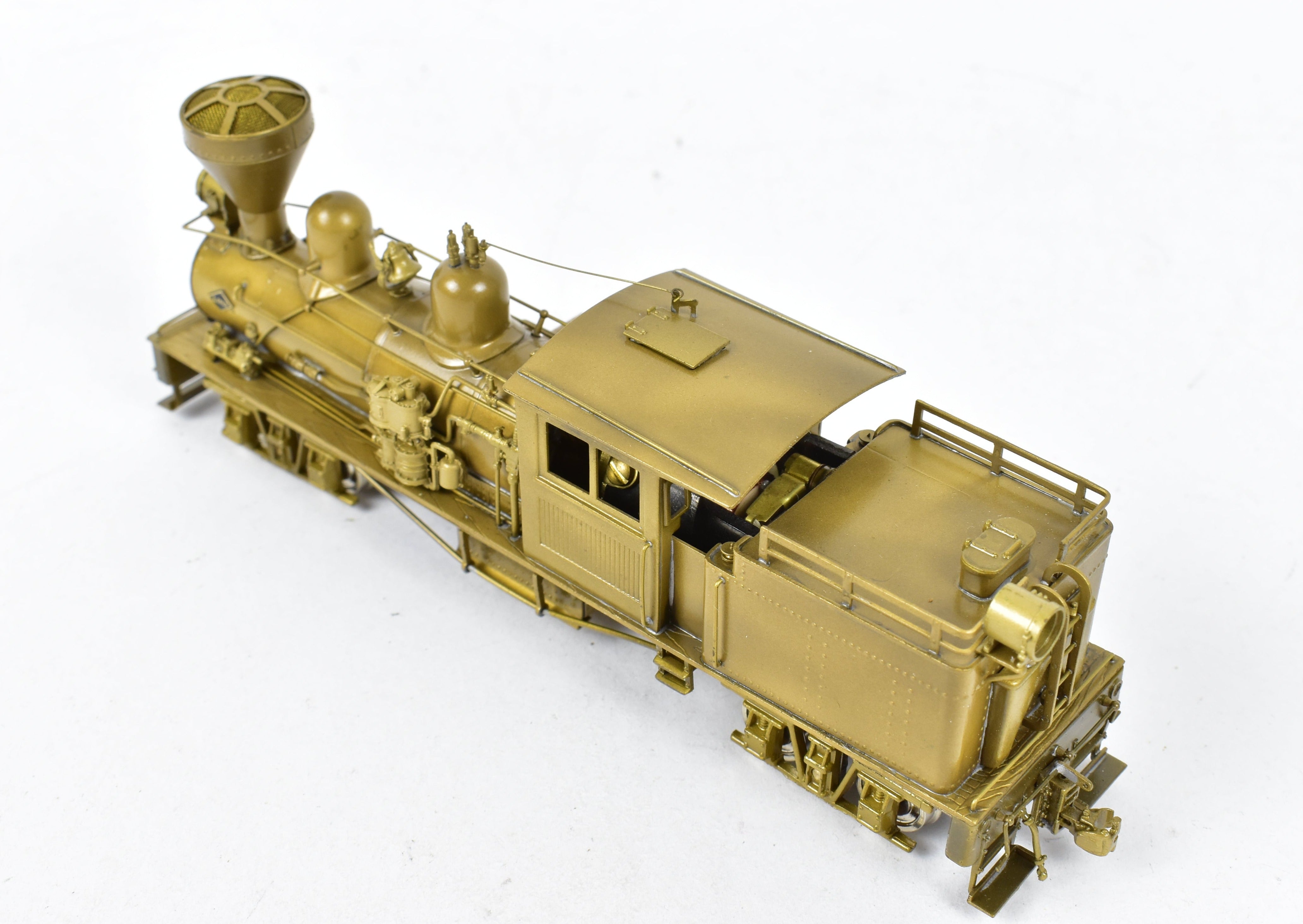 HO Scale Brass PFM - United 2-Truck Class B Shay Geared Locomotive Model for Logging Roads from the 1977 Production Run