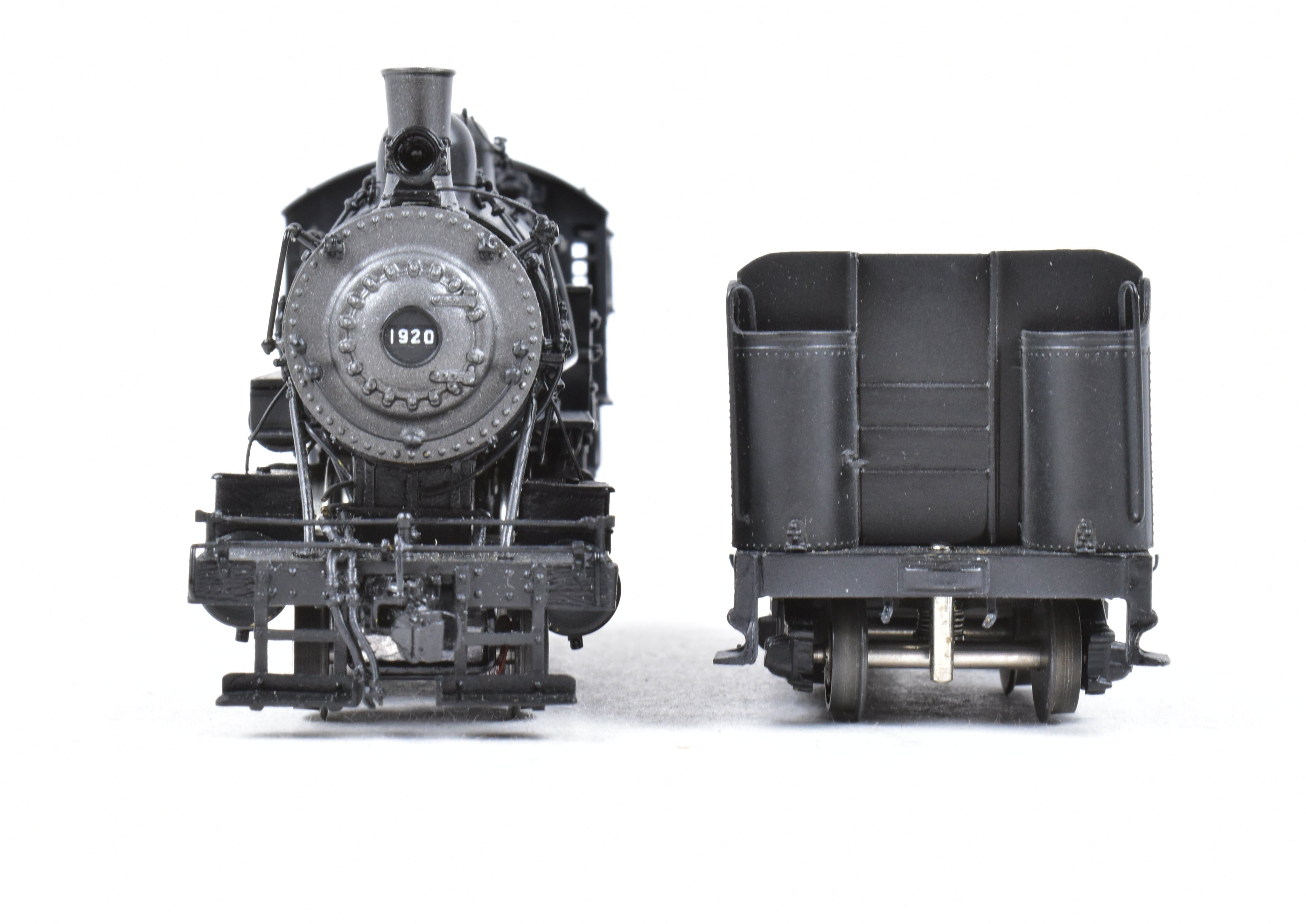 HO Scale Brass Model Train Key Imports from NYC - New York Central E-1D 2-6-0 Mogul Locomotive with Factory Painting